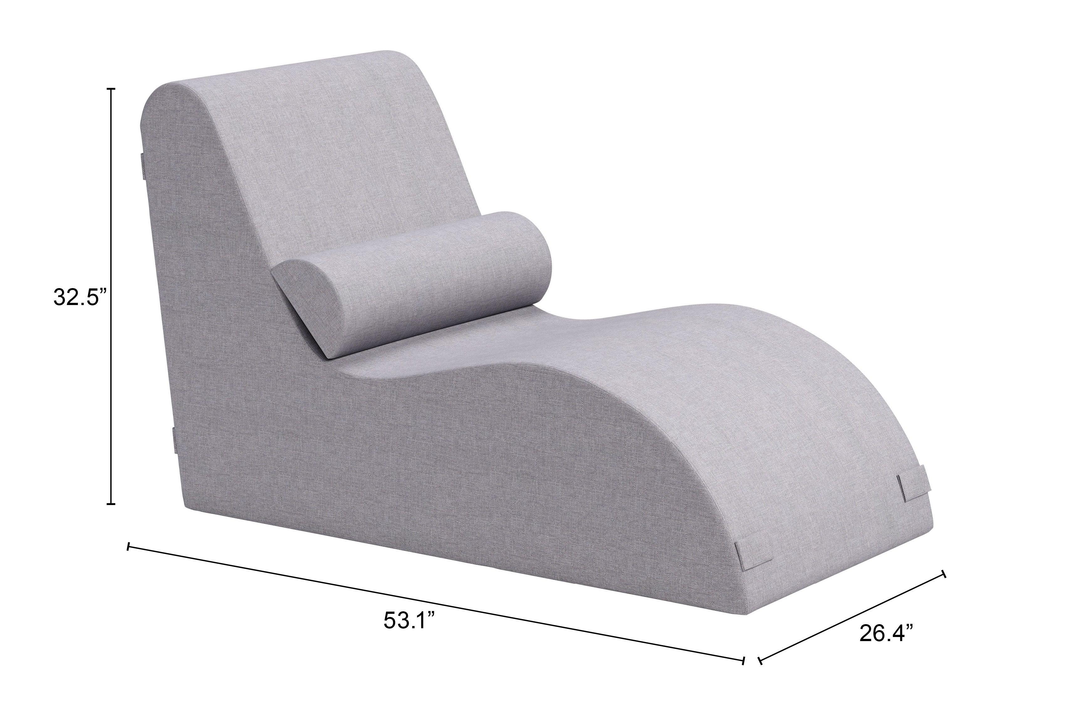 Luanda Lounge Chair Gray - Image 6