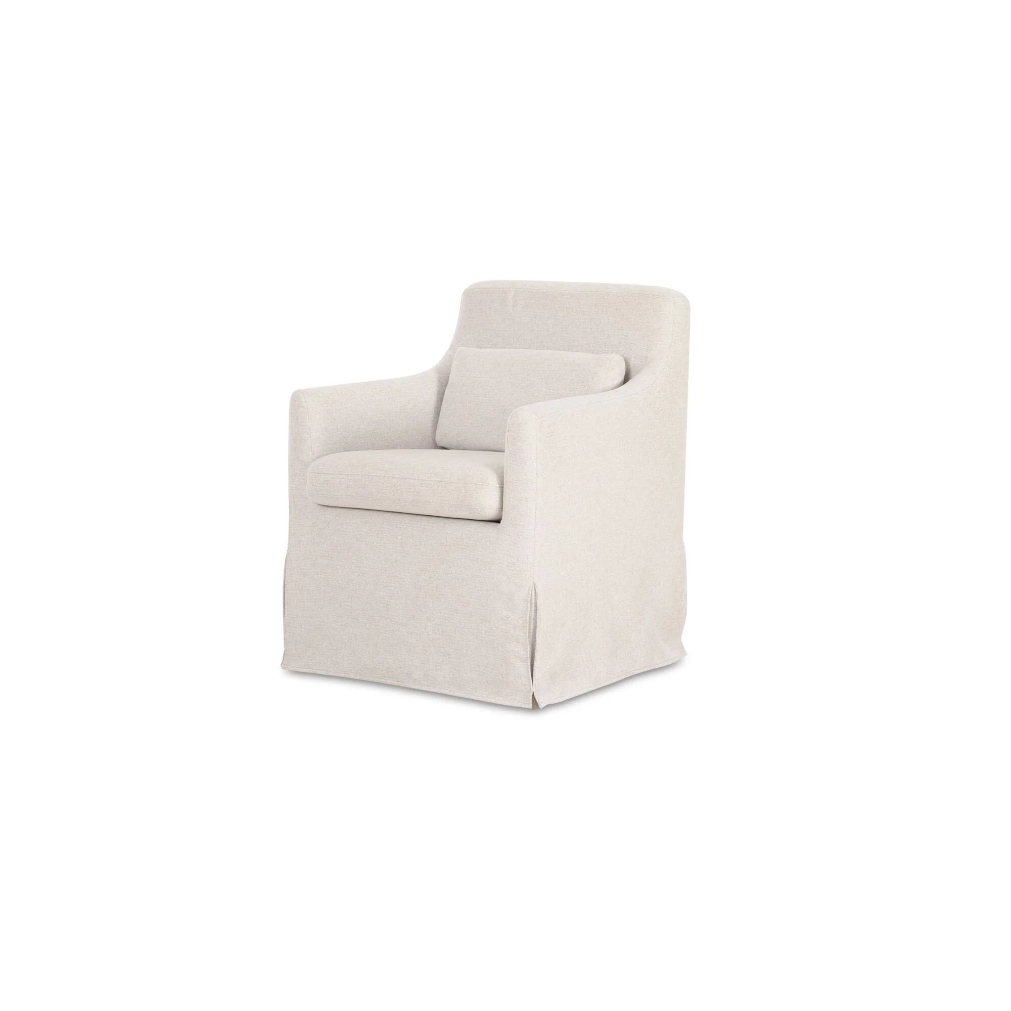 Lydia Slipcover Dining Chair - Set of 2 - Image 4