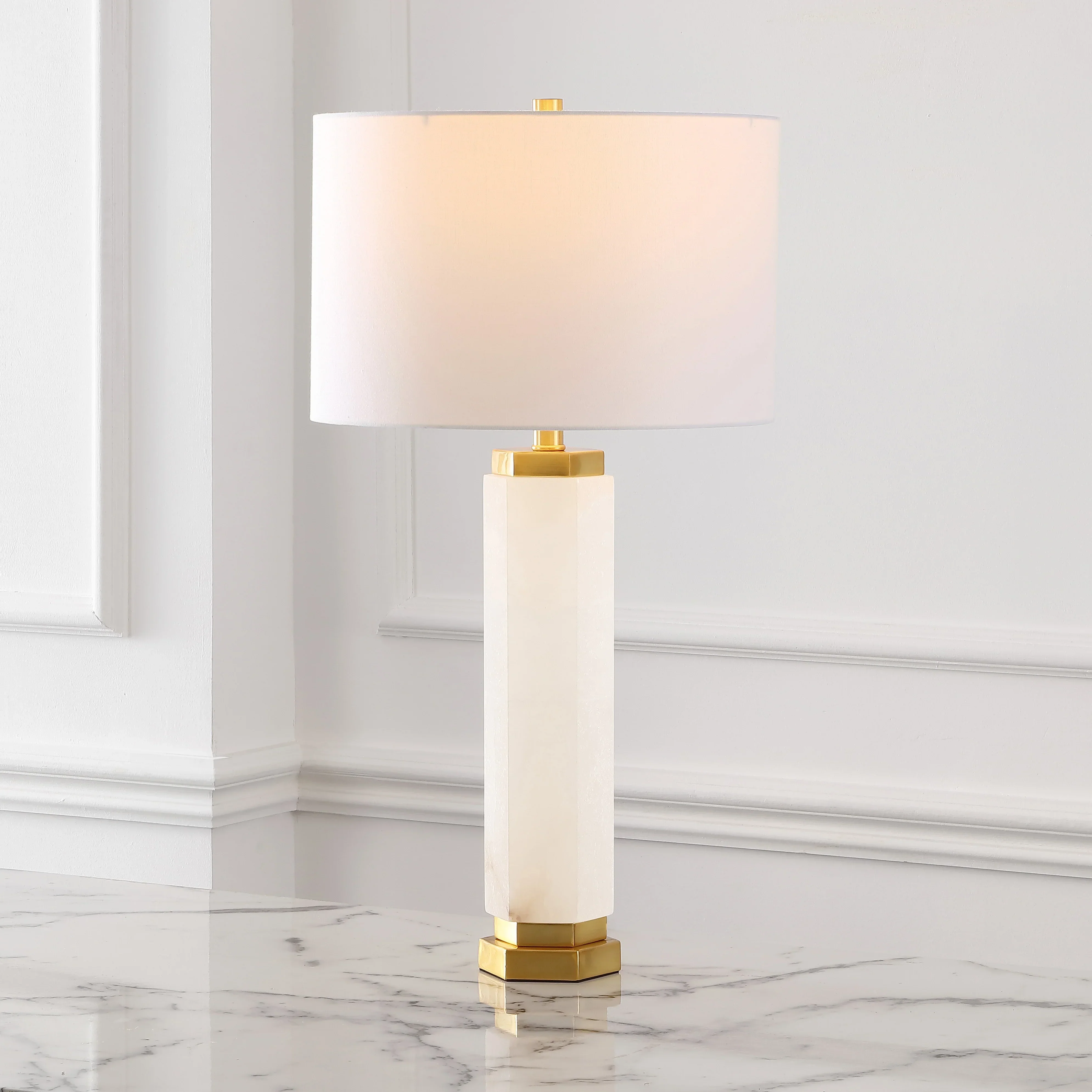 Lynsey Alabaster Table Lamp - Image 12