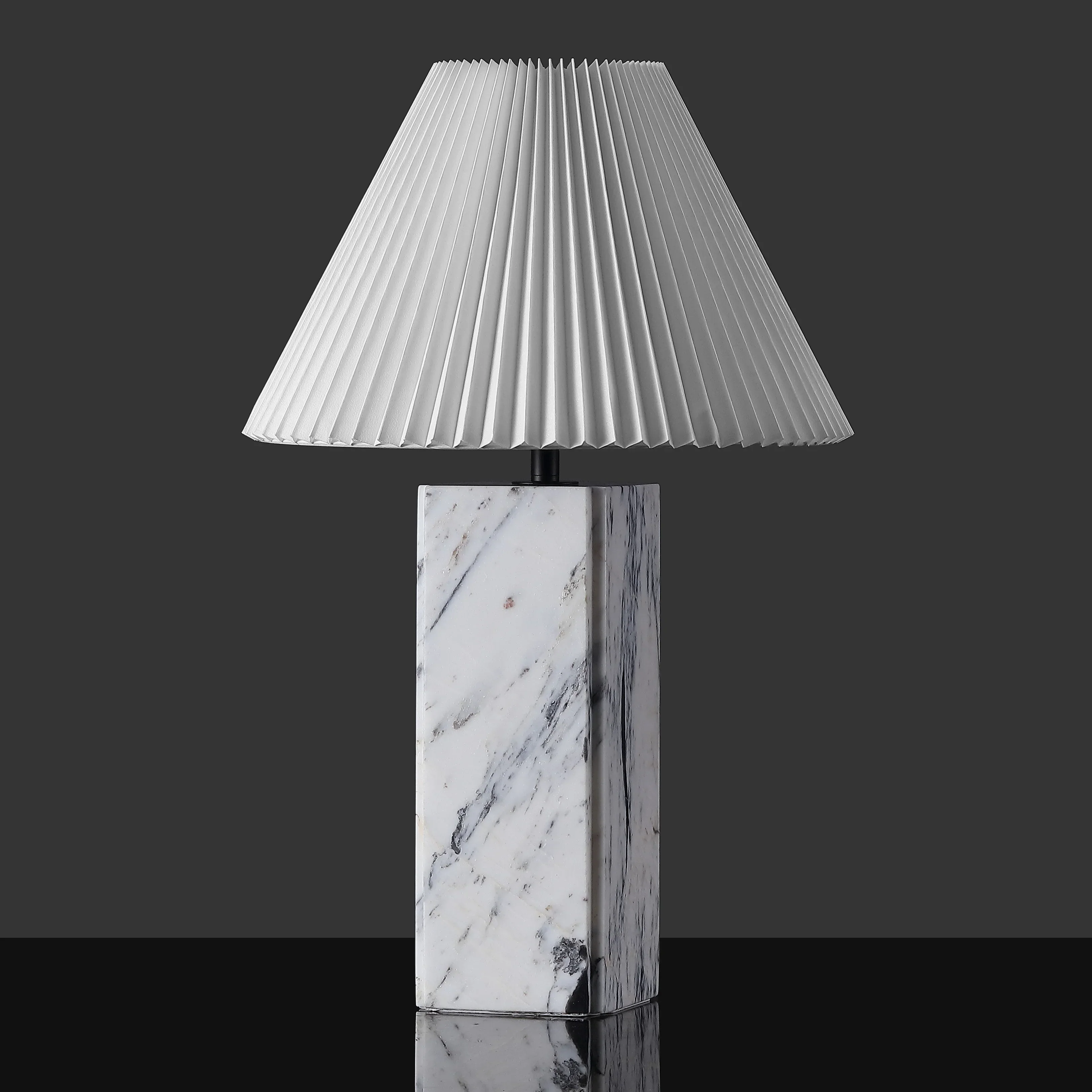 Mackenzie Square Marble Table Lamp - Image 40
