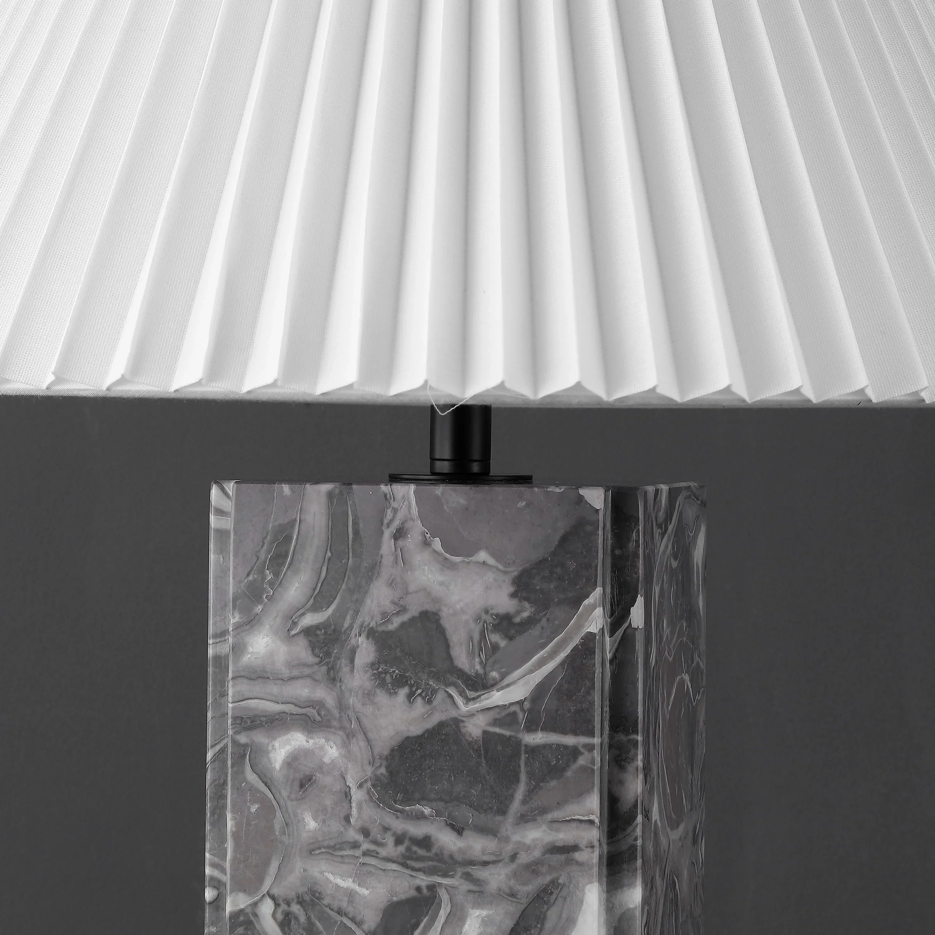 Mackenzie Square Marble Table Lamp - Image 70