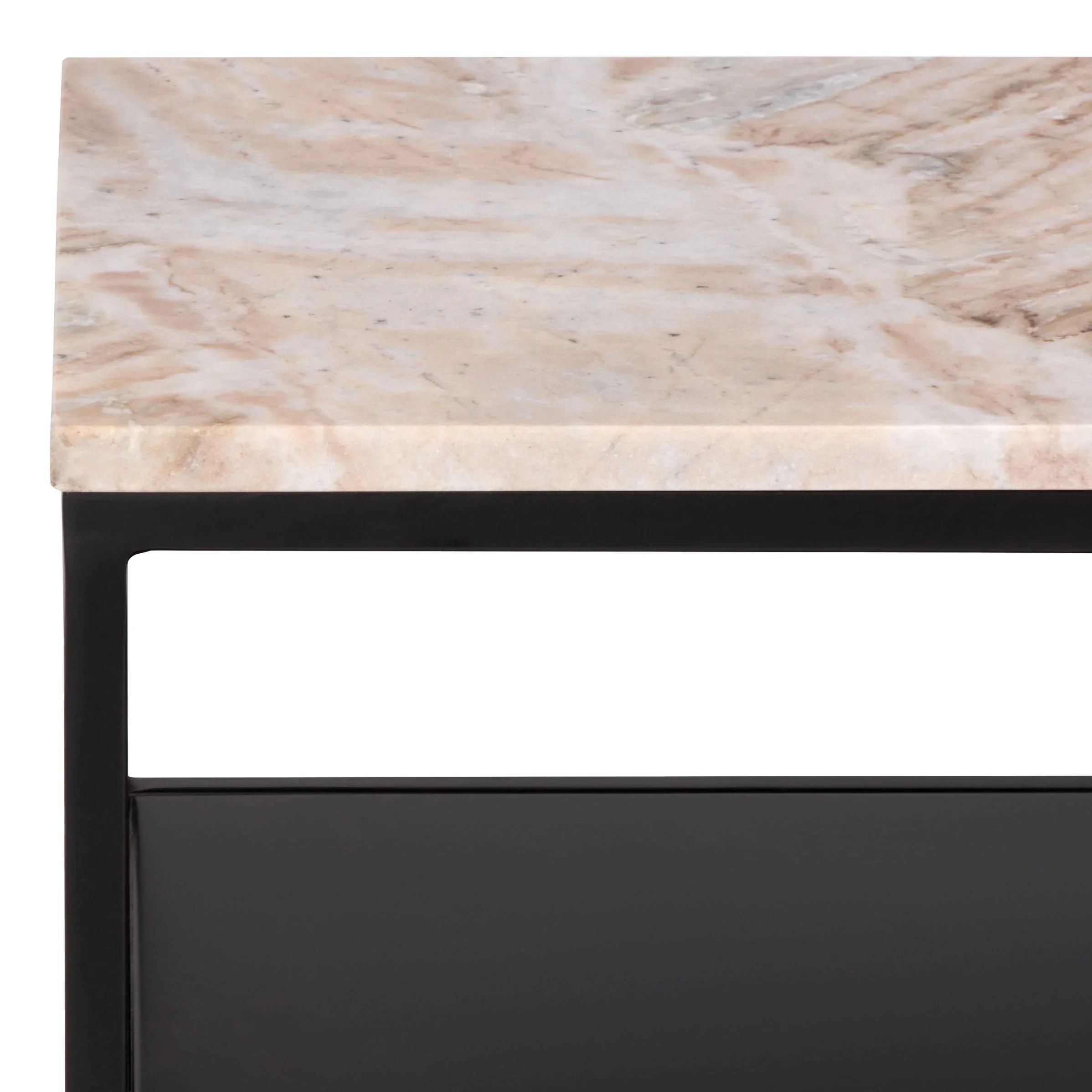 Macklyn Rectangle Marble Top Console Table - Image 4