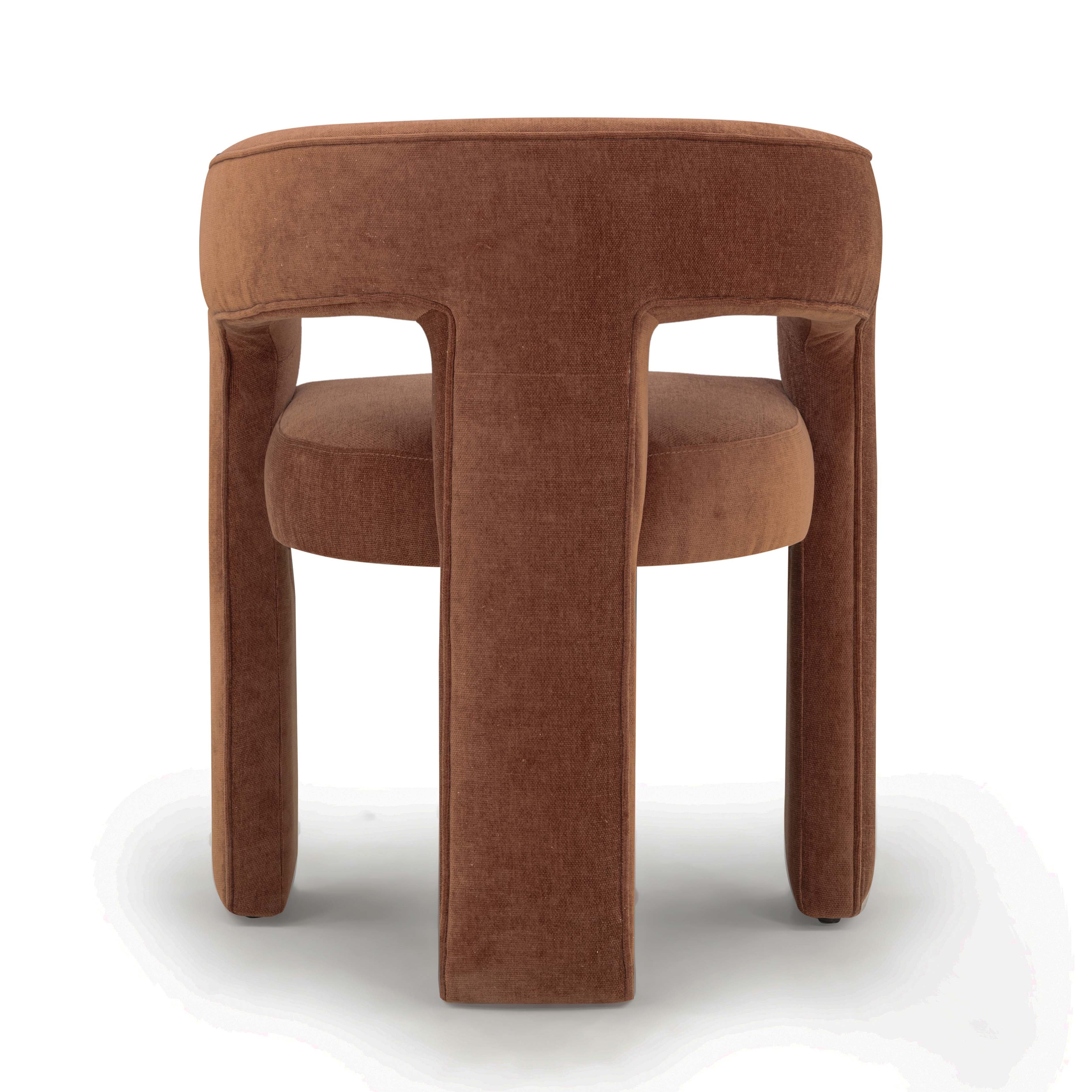 Malone Performance Chenille Dining Chair - Image 11