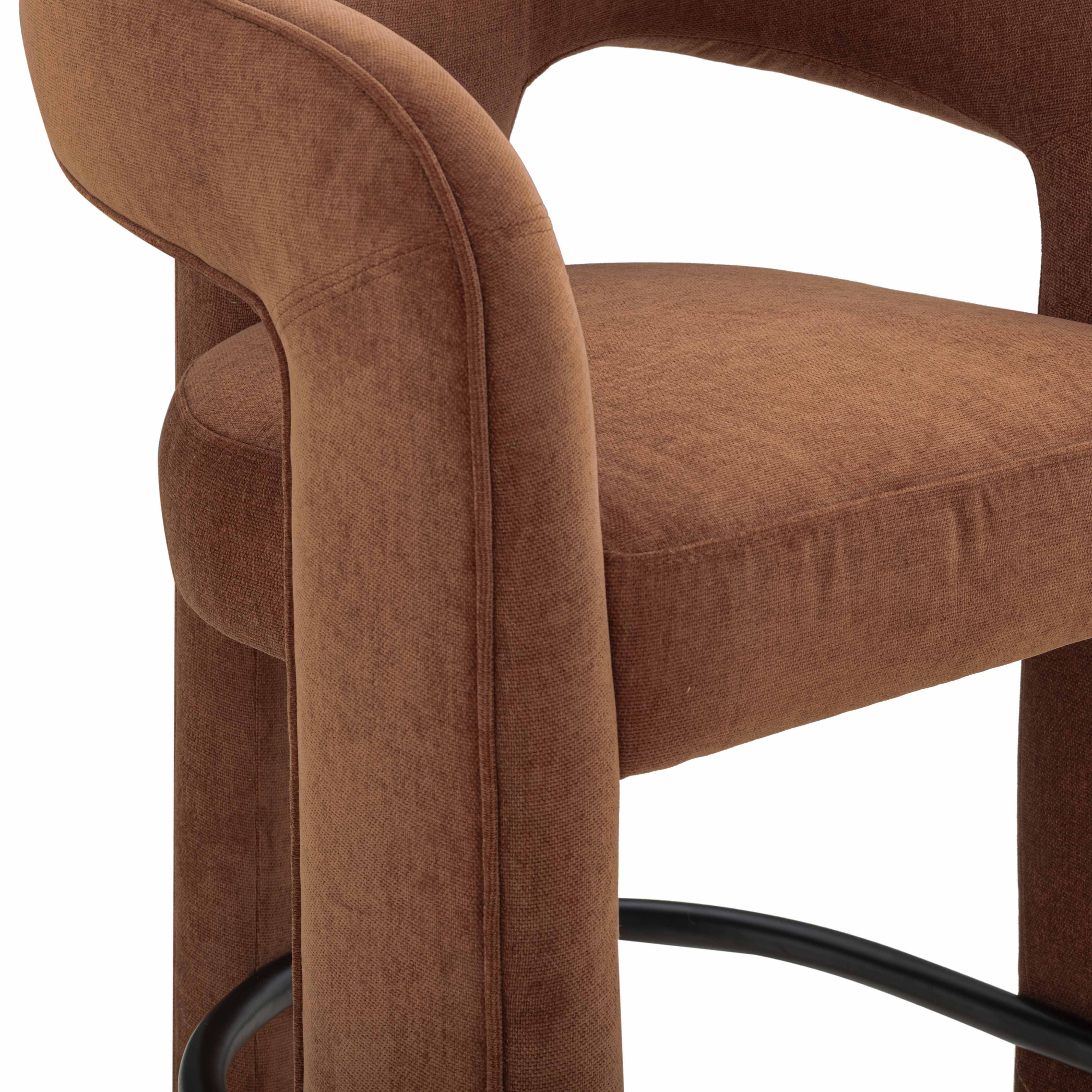 Malone Performance Chenille Stool - Image 12