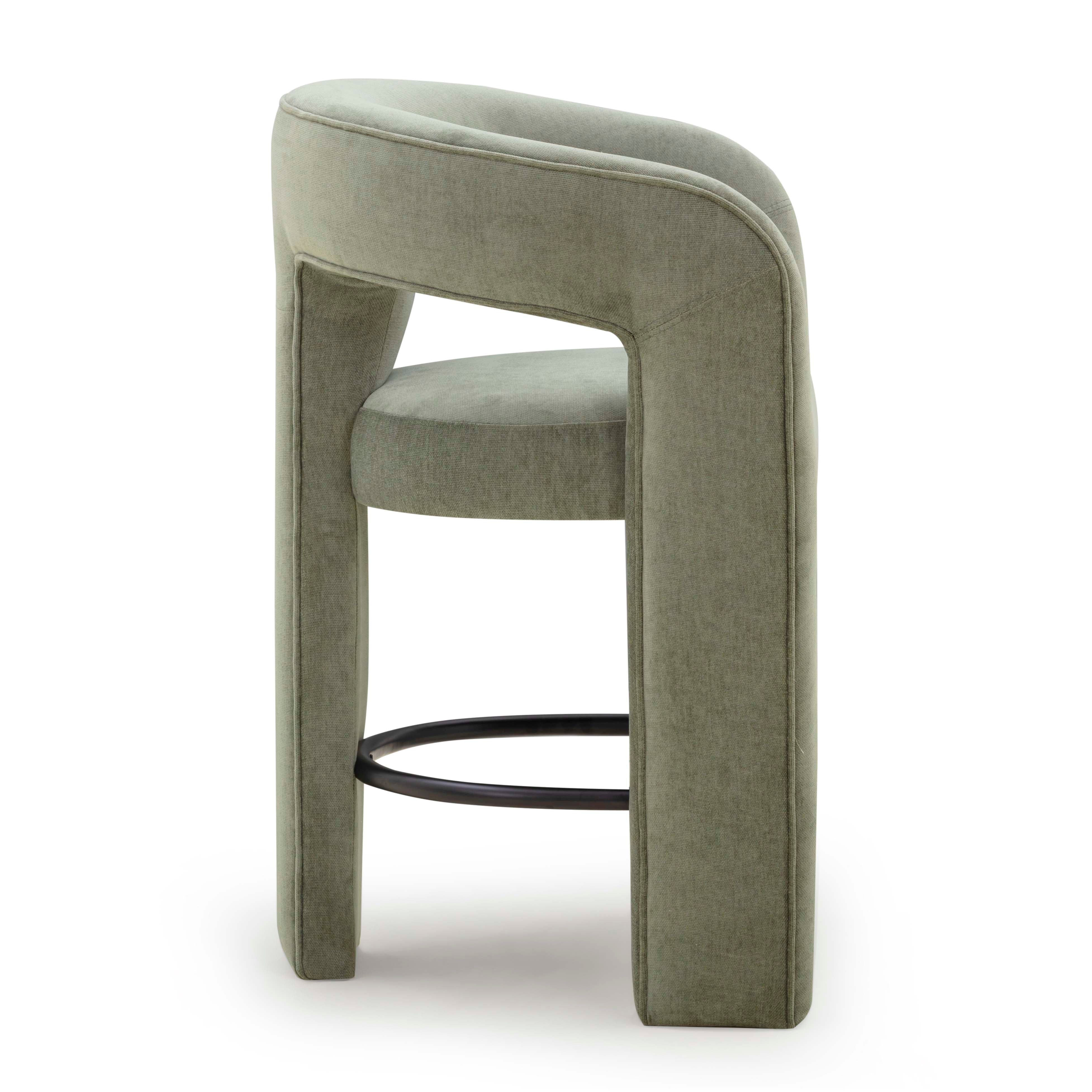 Malone Performance Chenille Stool - Image 16