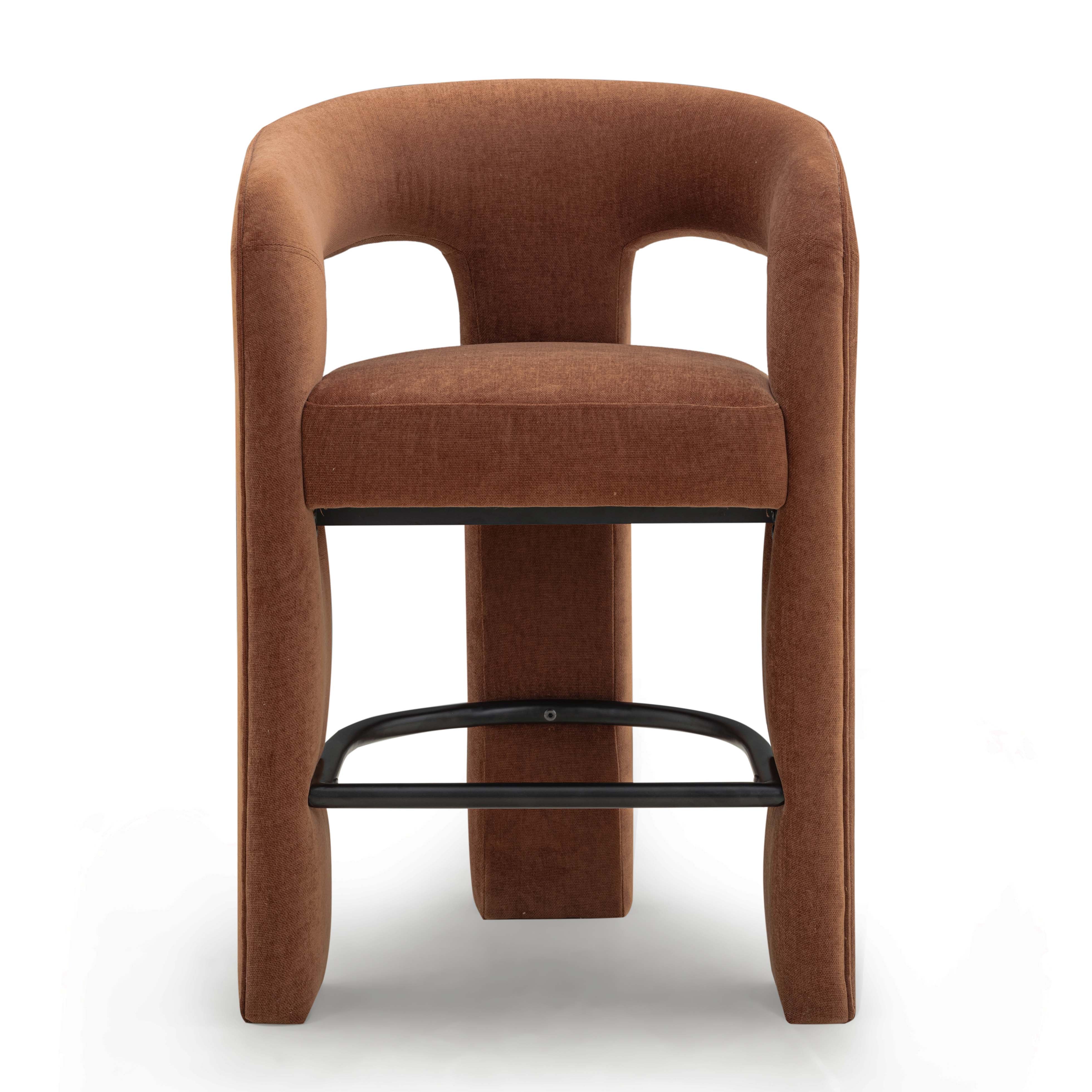 Malone Performance Chenille Stool - Image 7