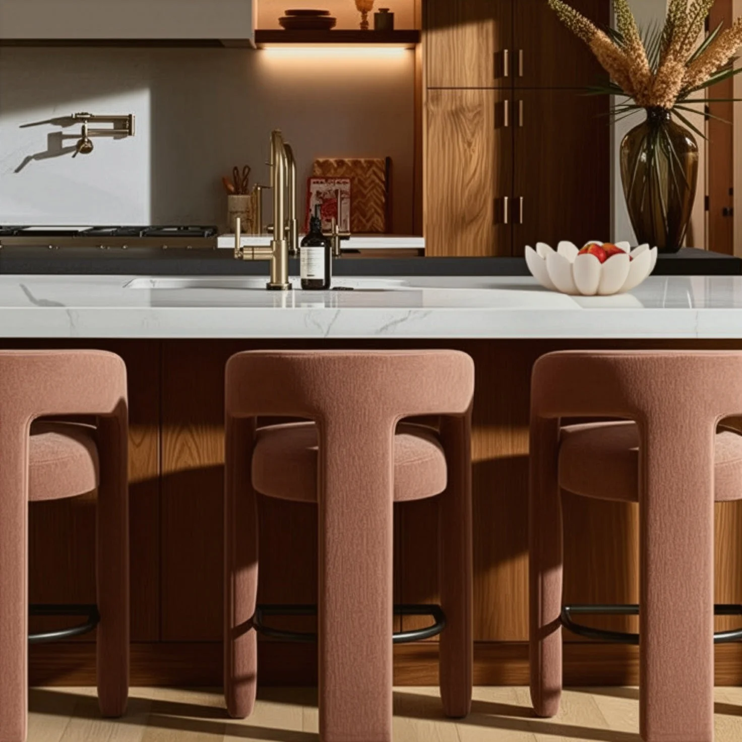Malone Performance Chenille Stool - Image 8