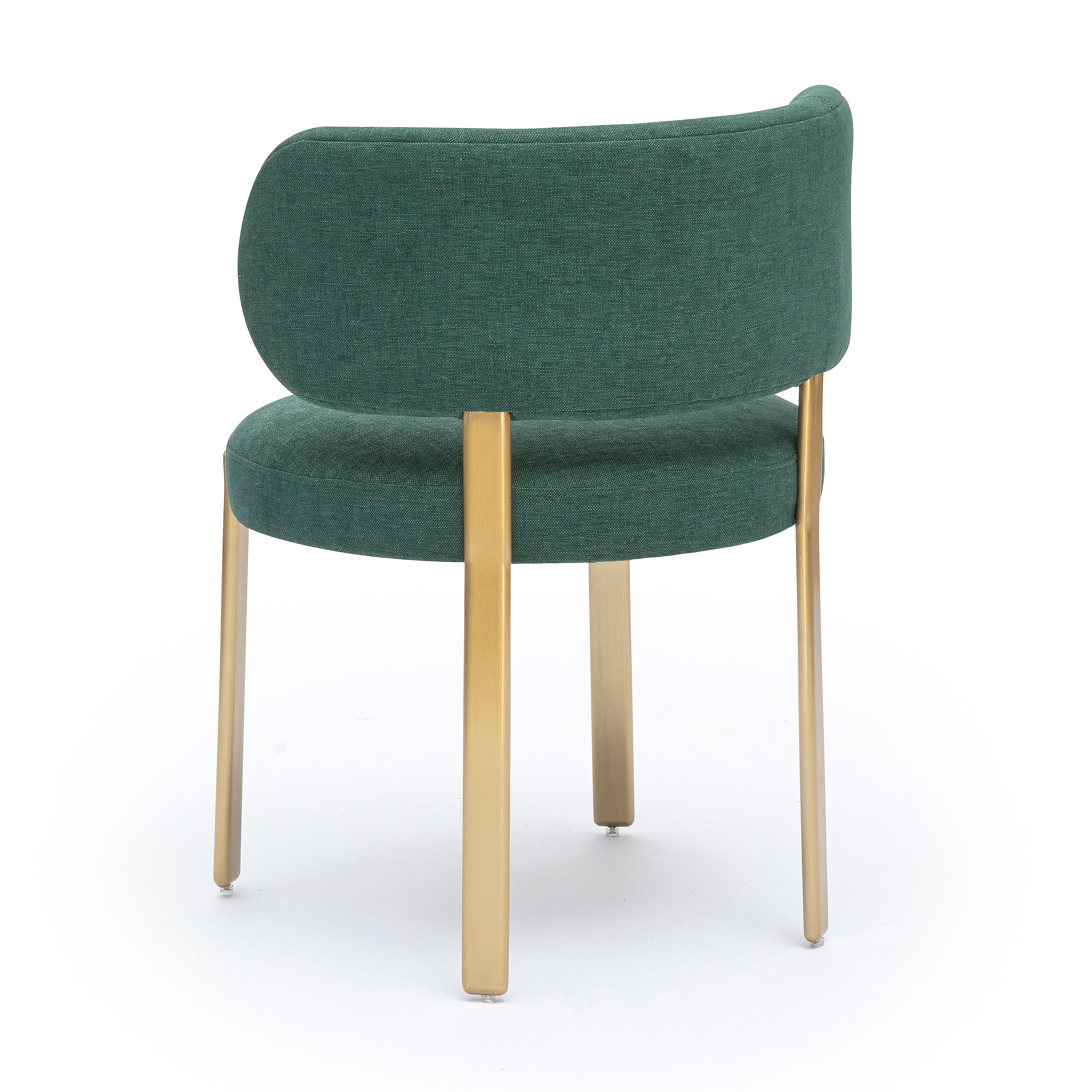 Margaret Green Performance Chenille Dining Chair - Image 4