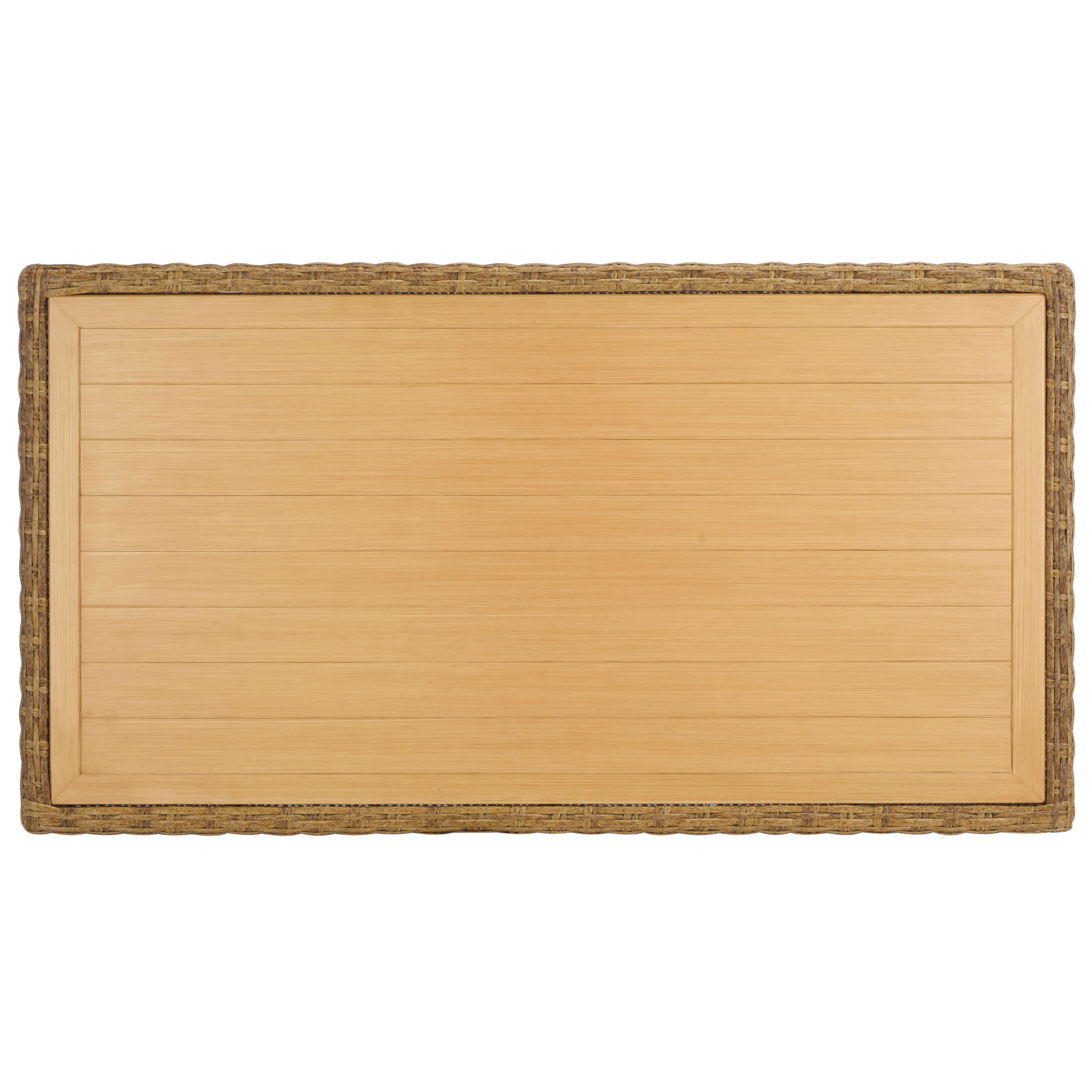 Margarita Wicker Outdoor Coffee Table - Image 11