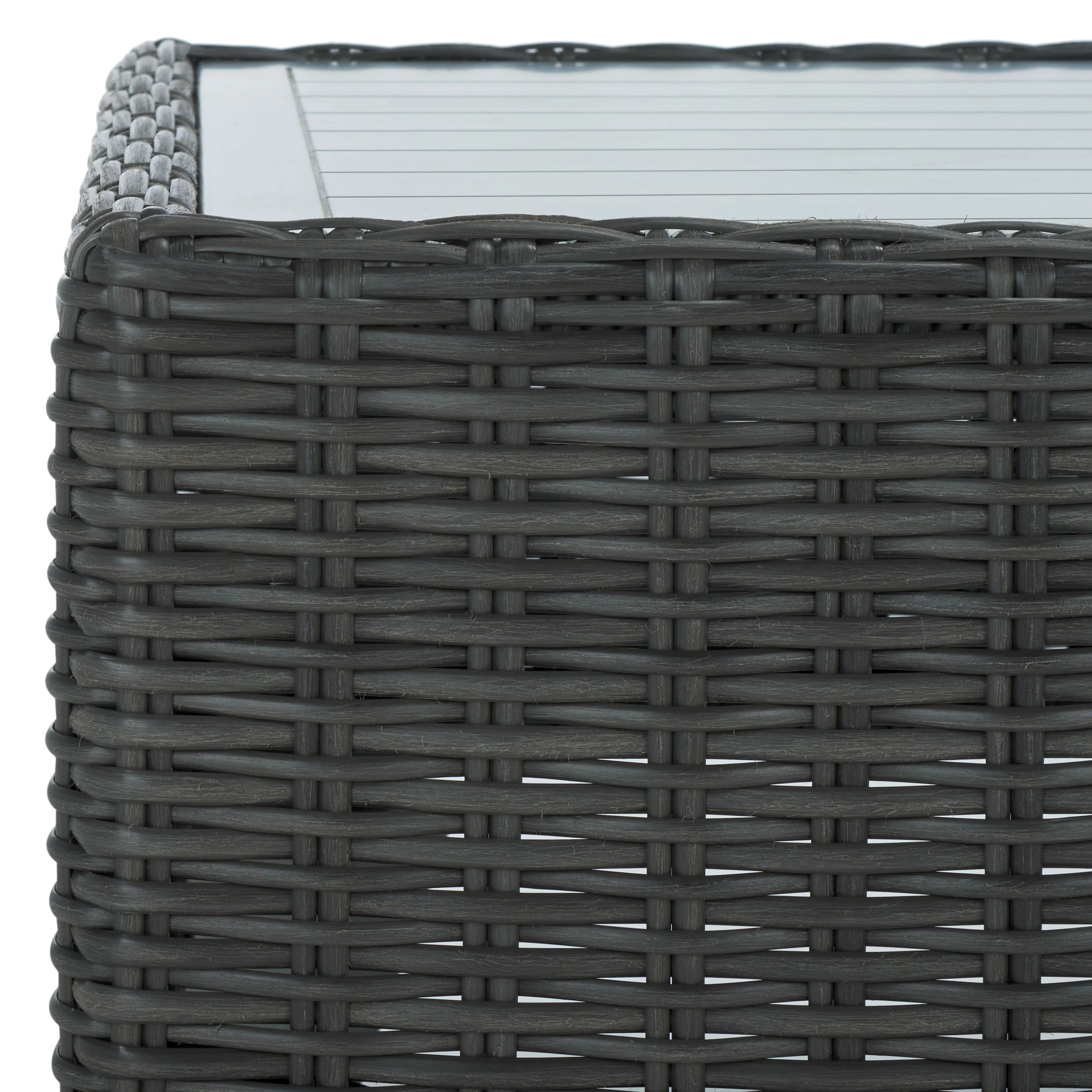 Margarita Wicker Outdoor Coffee Table - Image 15