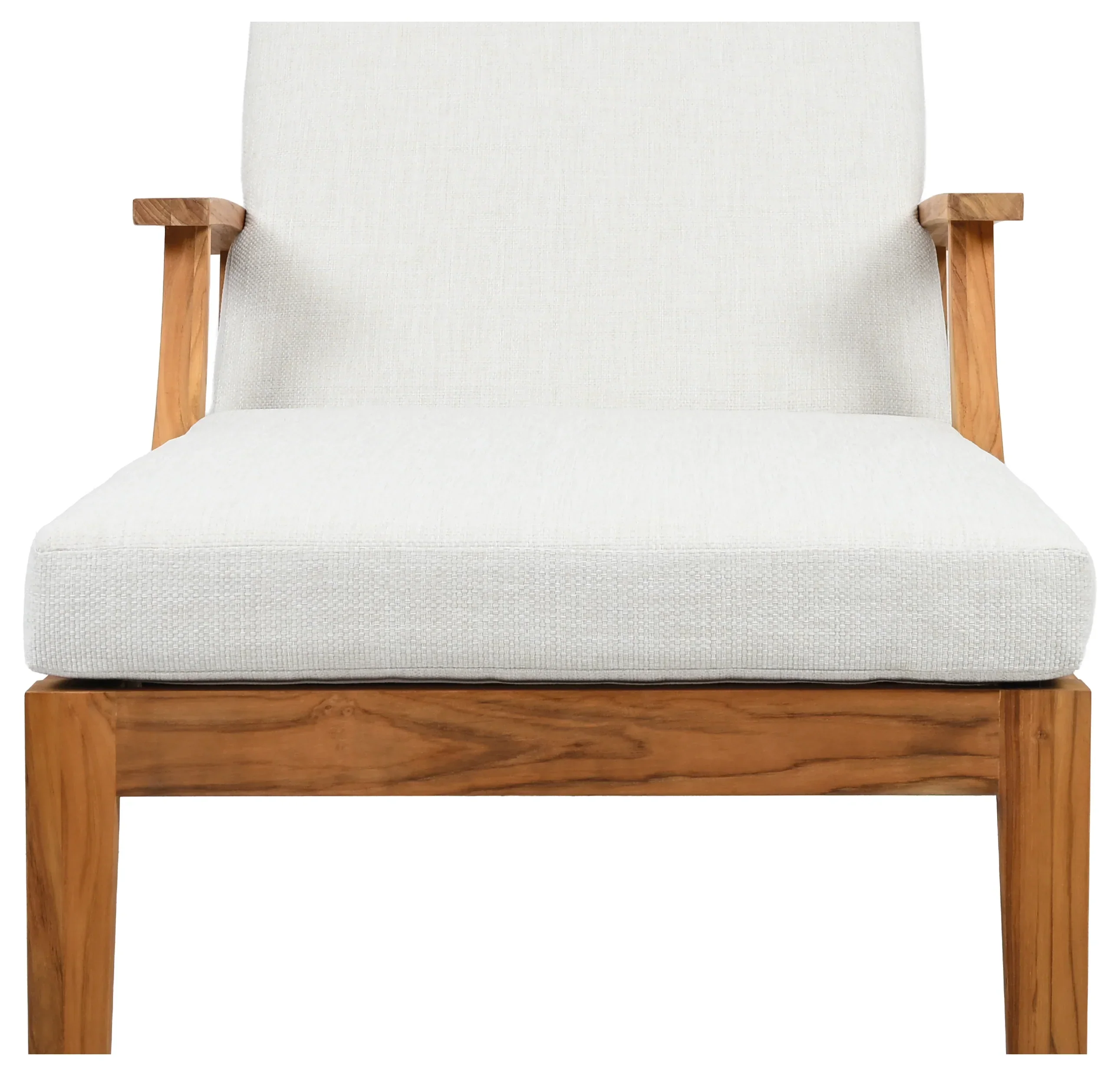 Martinique Teakwood Patio Chaise Lounge - Image 9