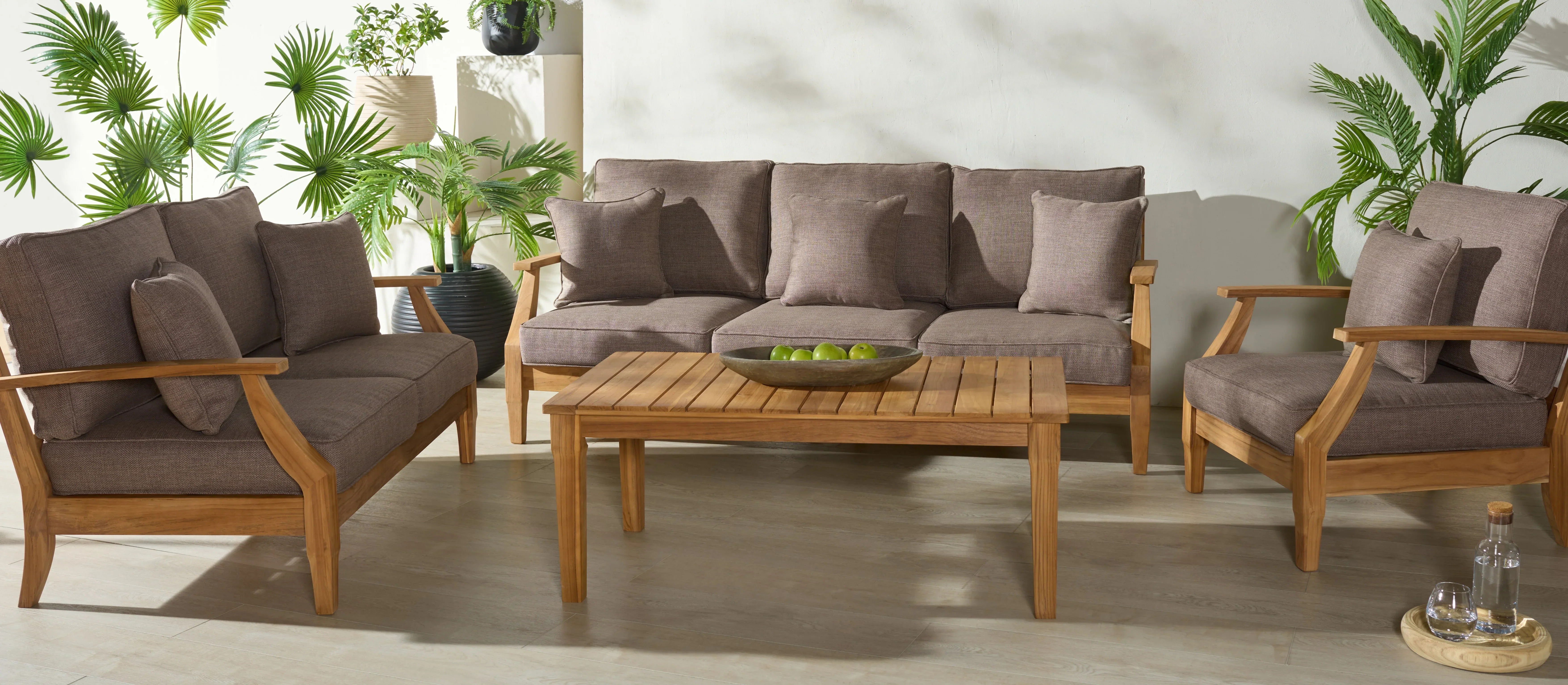 Martinique Teakwood Patio Coffee Table - Image 22