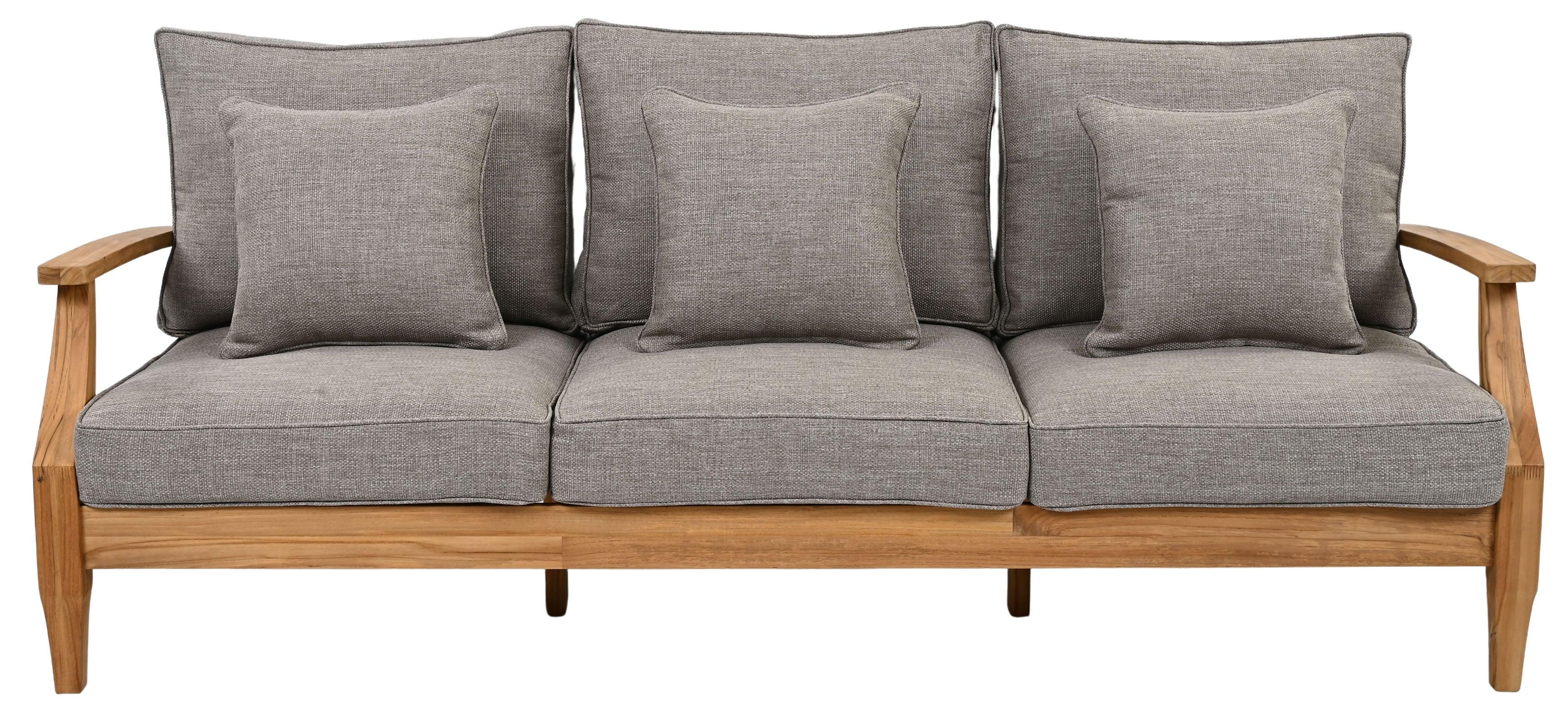 Martinique Teakwood Patio Sofa - Image 26