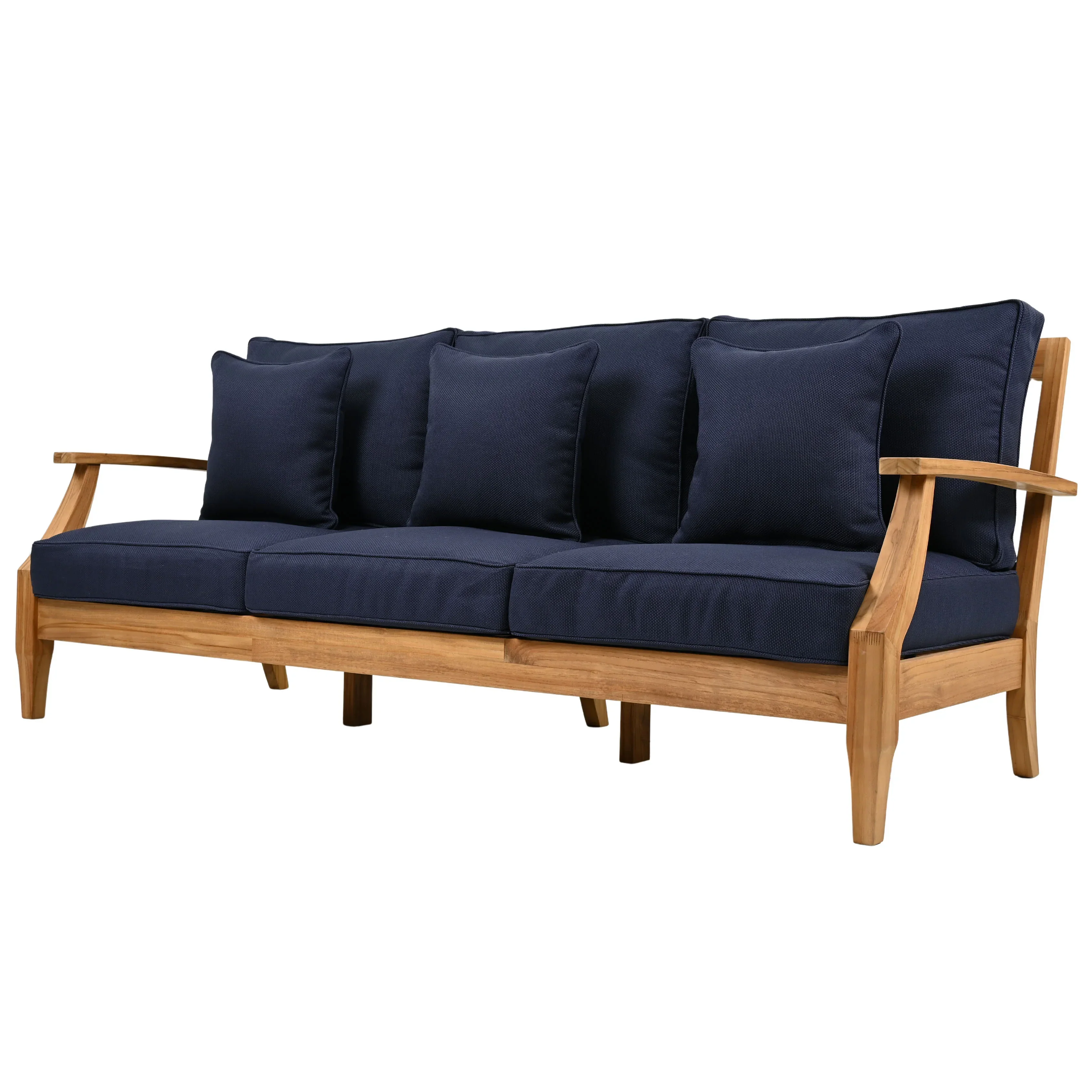 Martinique Teakwood Patio Sofa - Image 48