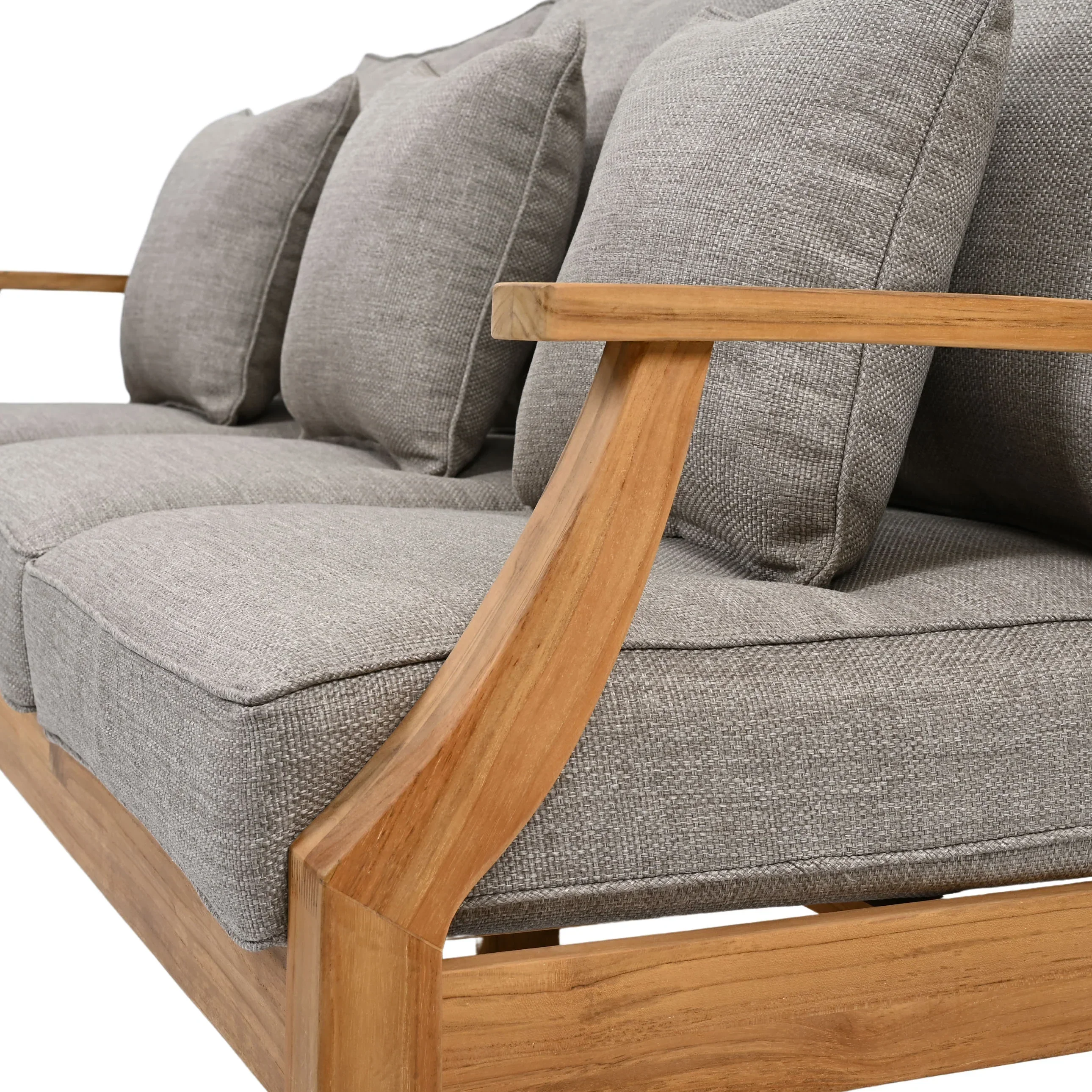 Martinique Teakwood Patio Sofa - Image 51