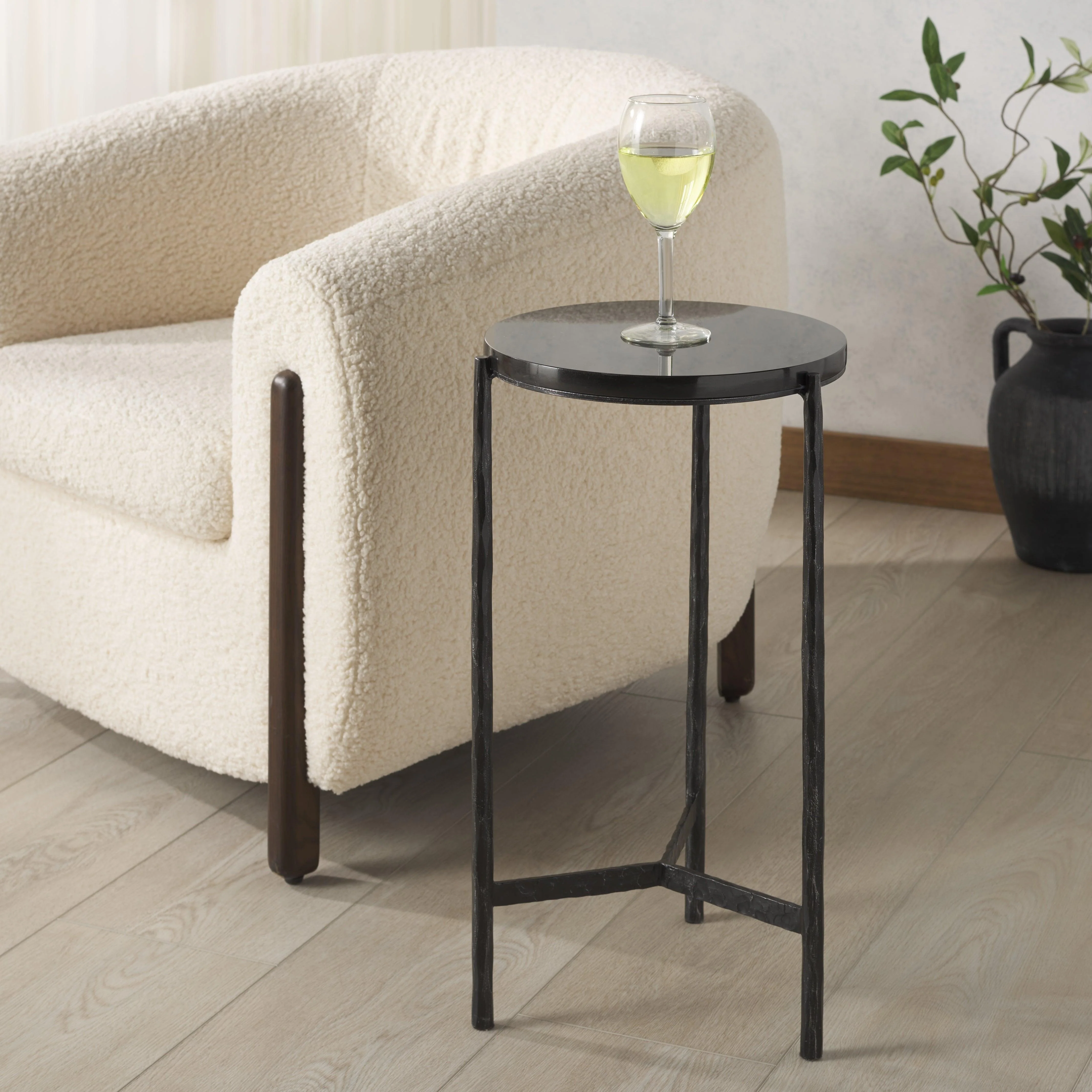 Marylou Marble Top Drink Table - Image 2