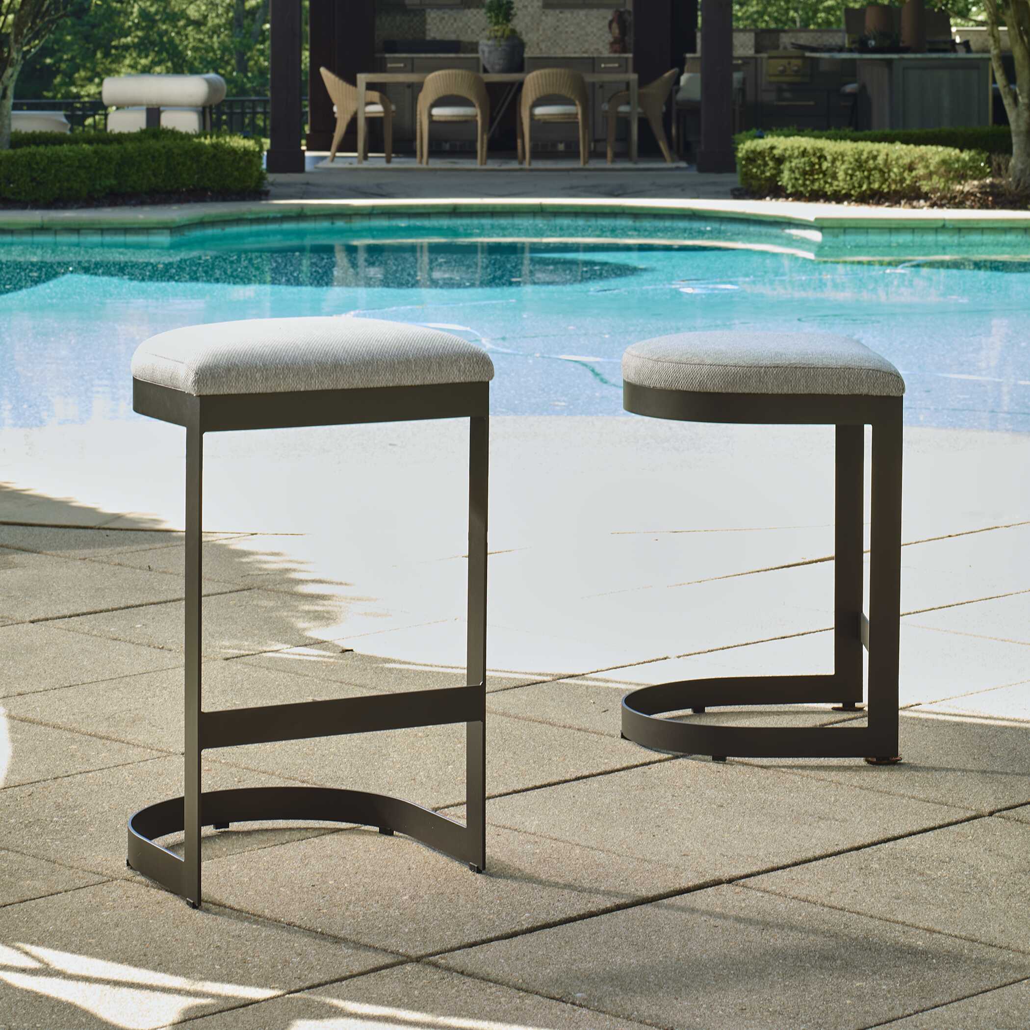 Maude Outdoor Counter Stool - Image 3