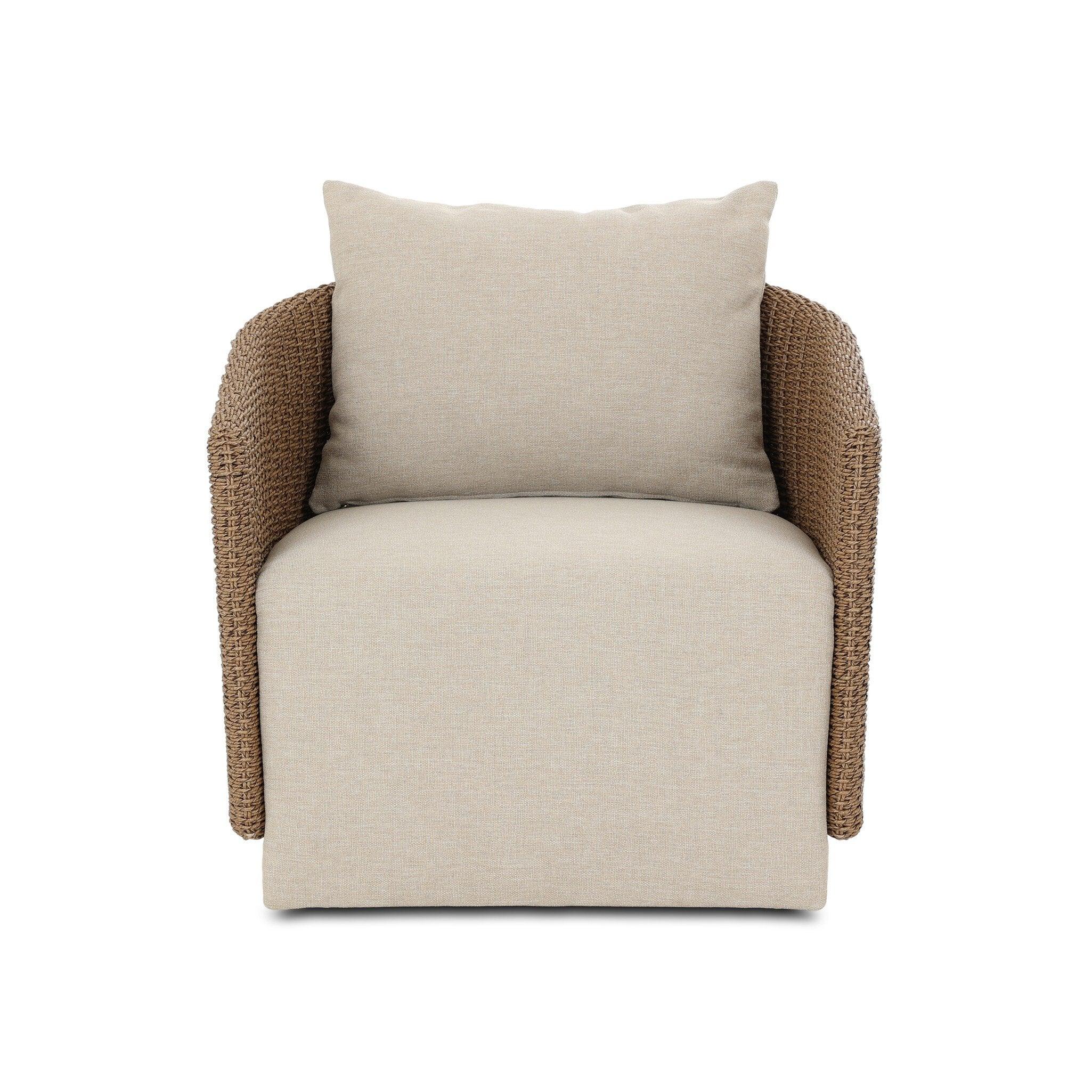 Maven Outdoor Swivel Chair - Image 3