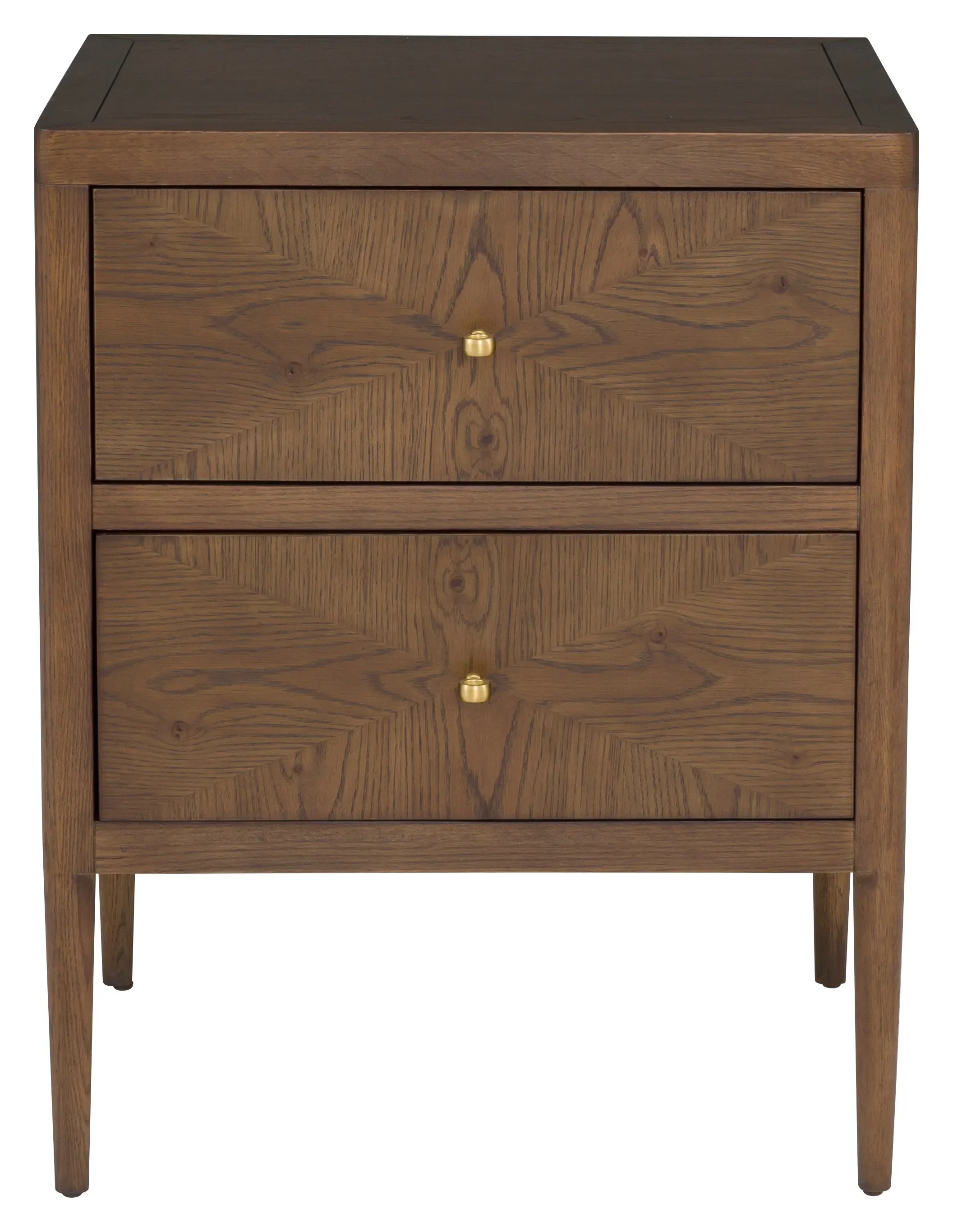 Maxwell Petite Two Drawer Nightstand - Image 4
