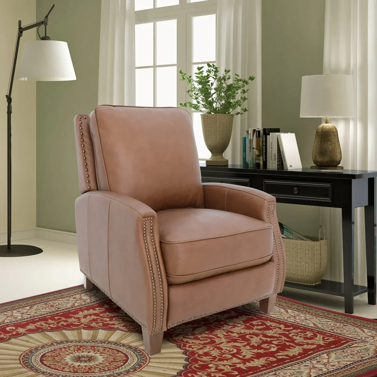 Melrose Push Thru The Arms Recliner - Image 15