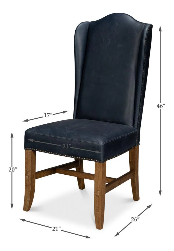 Mercado High Back Dining Chair - Set of 2 - Image 6