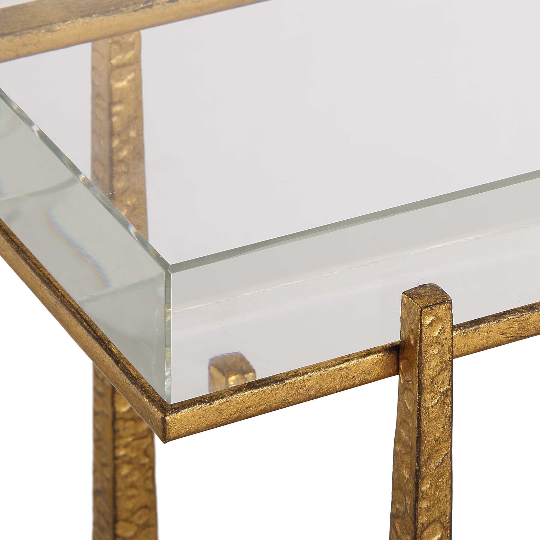 Midas Thick Crystal Accent Table - Image 7