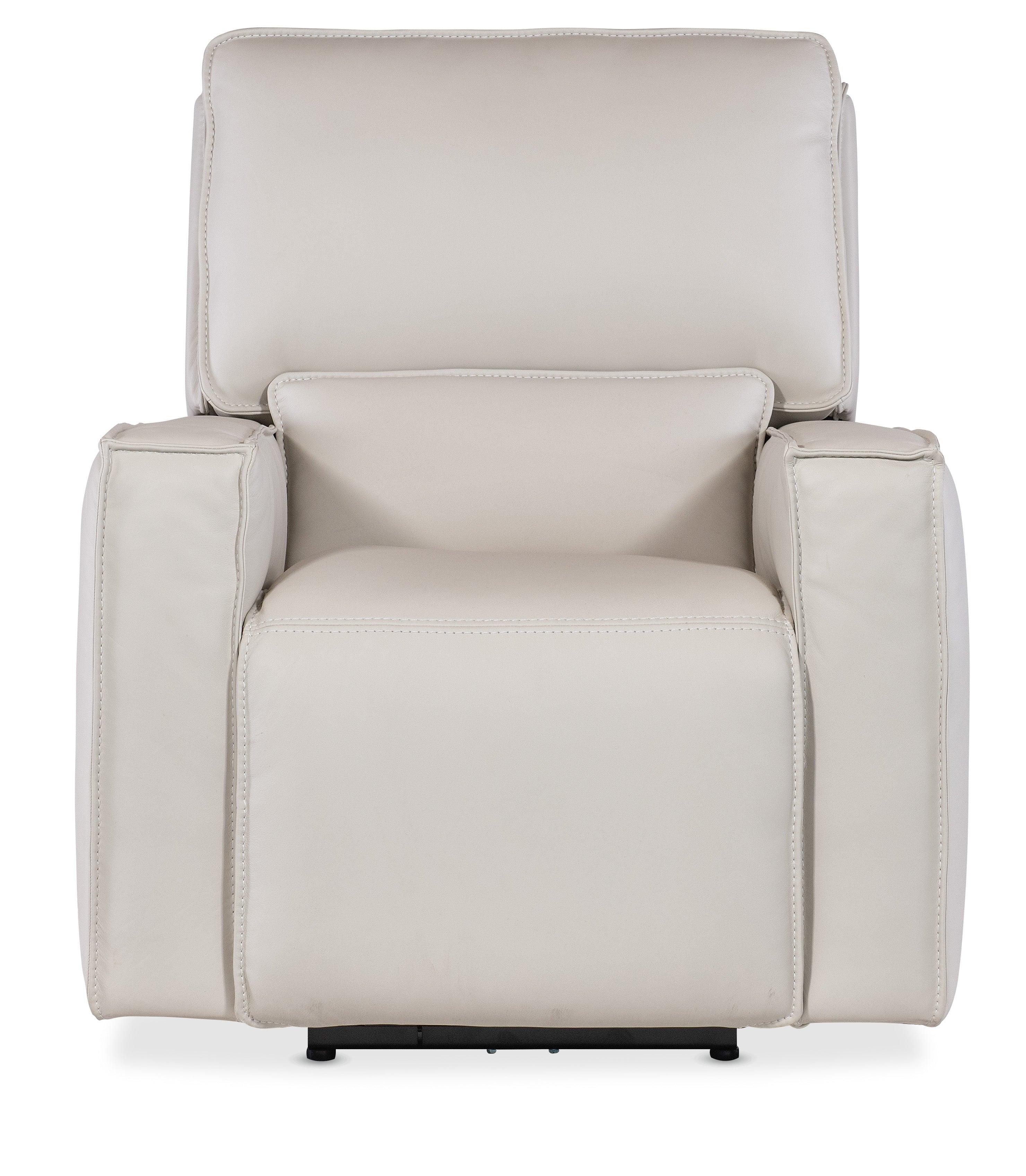 Miles Zero Gravity Power Recliner w/ Power Headrest - Grey - Image 6