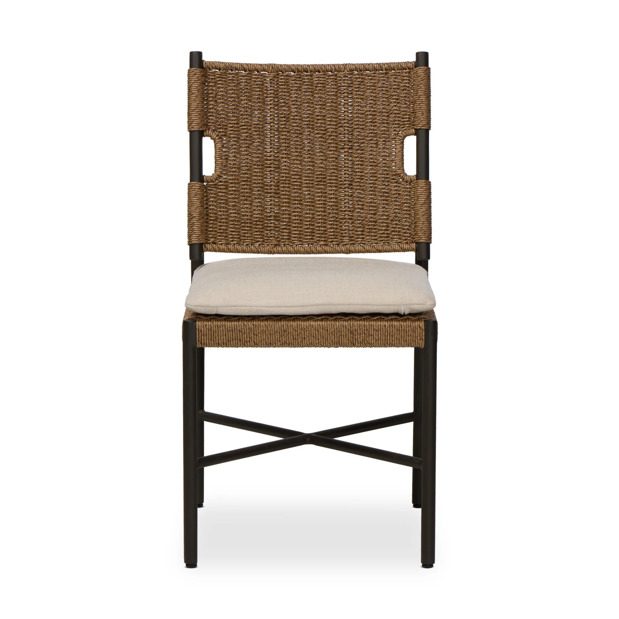 Miller Outdoor Woven Dining Chair - Set of 2 - Image 3