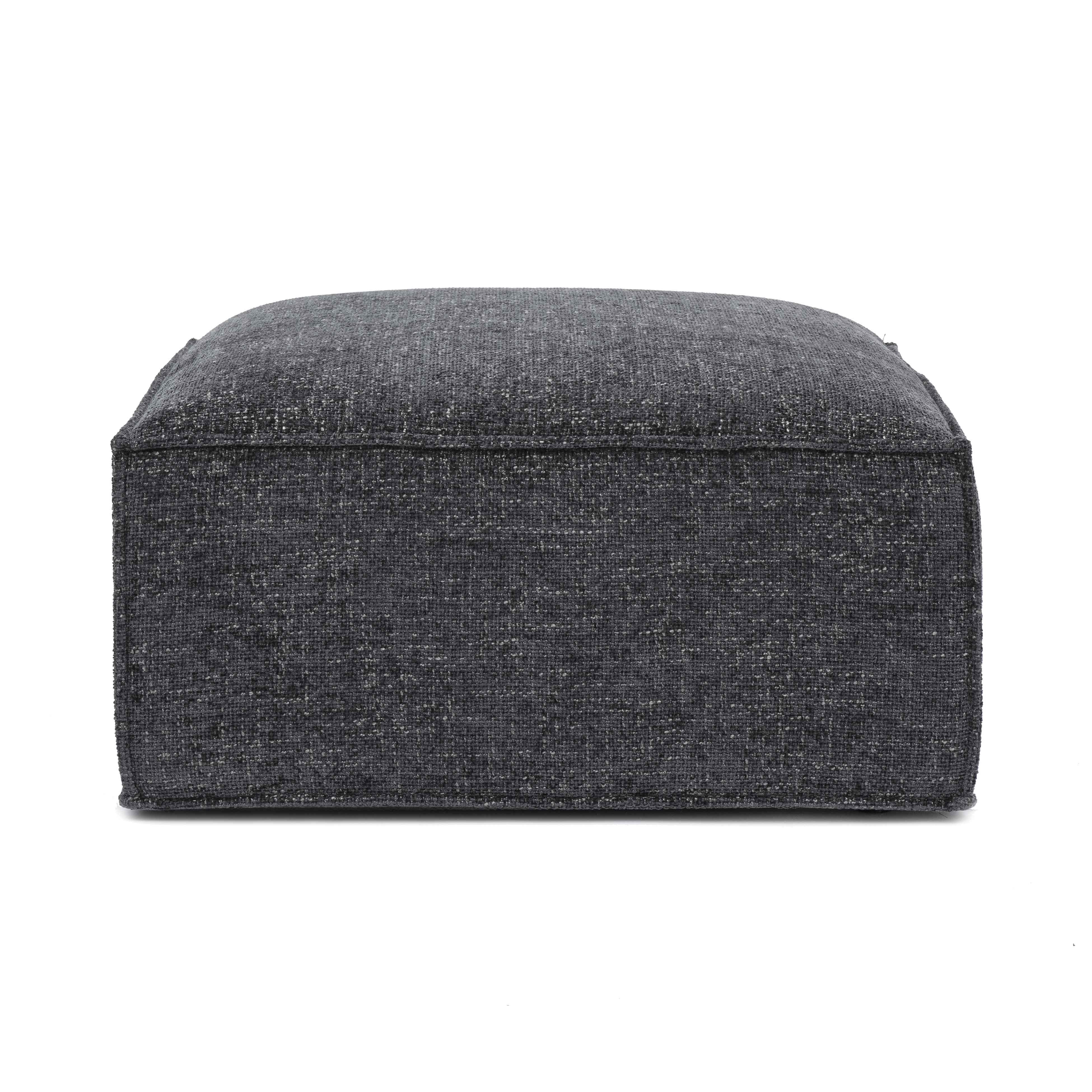 Mindy Performance Chenille Basketweave Ottoman - Image 13