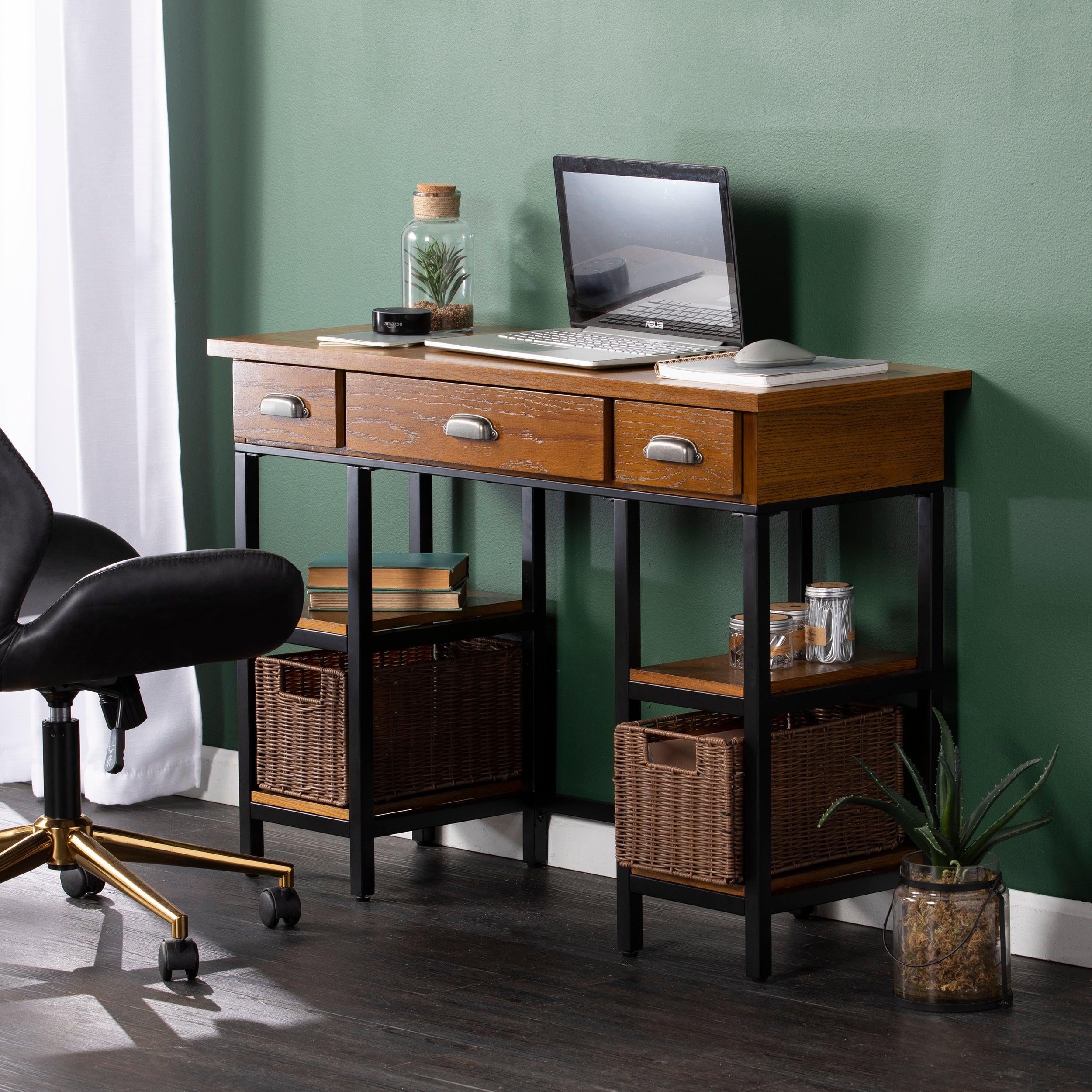 Mirada Desk with Drawers - Image 2