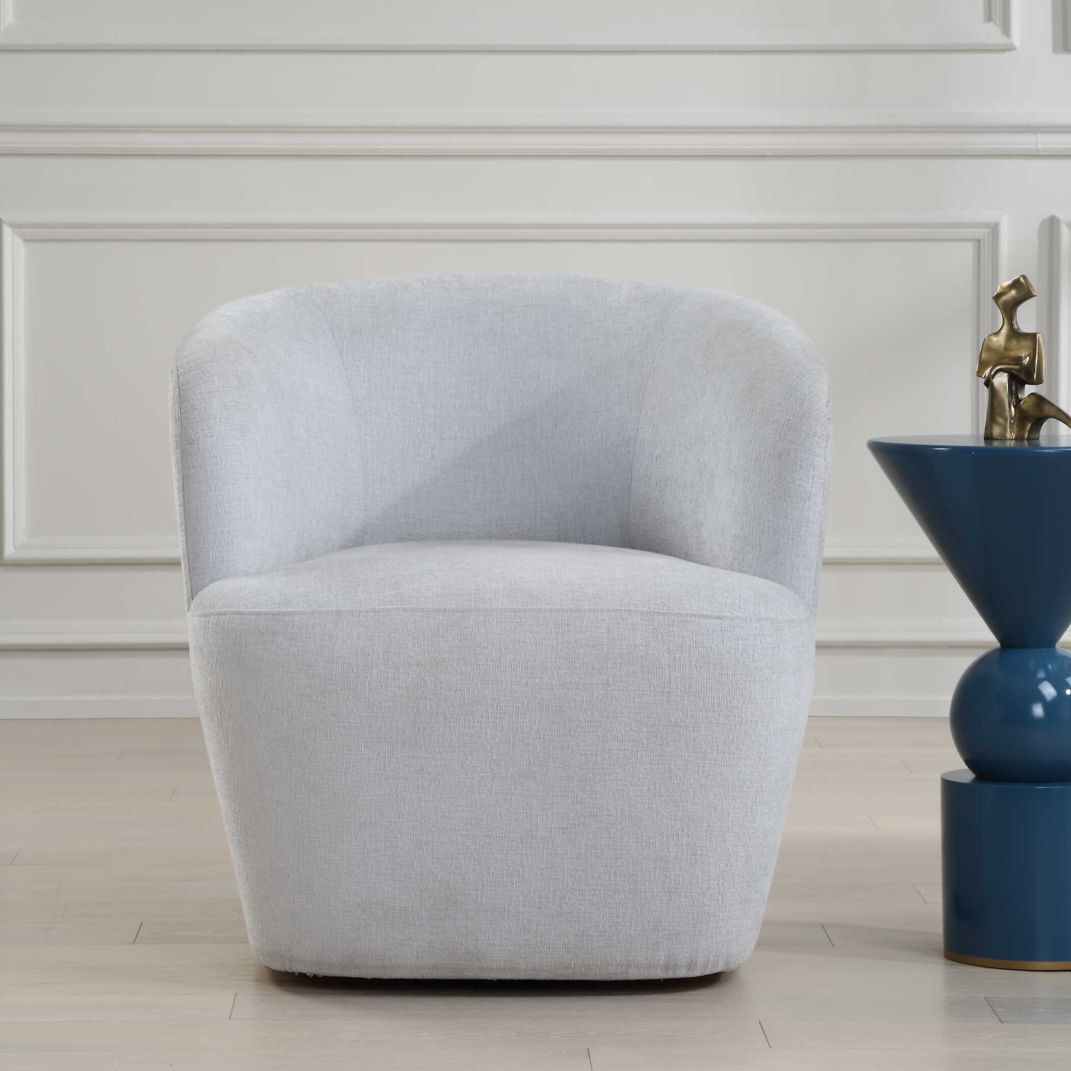 Mist Barrel Swivel Chair - Image 2