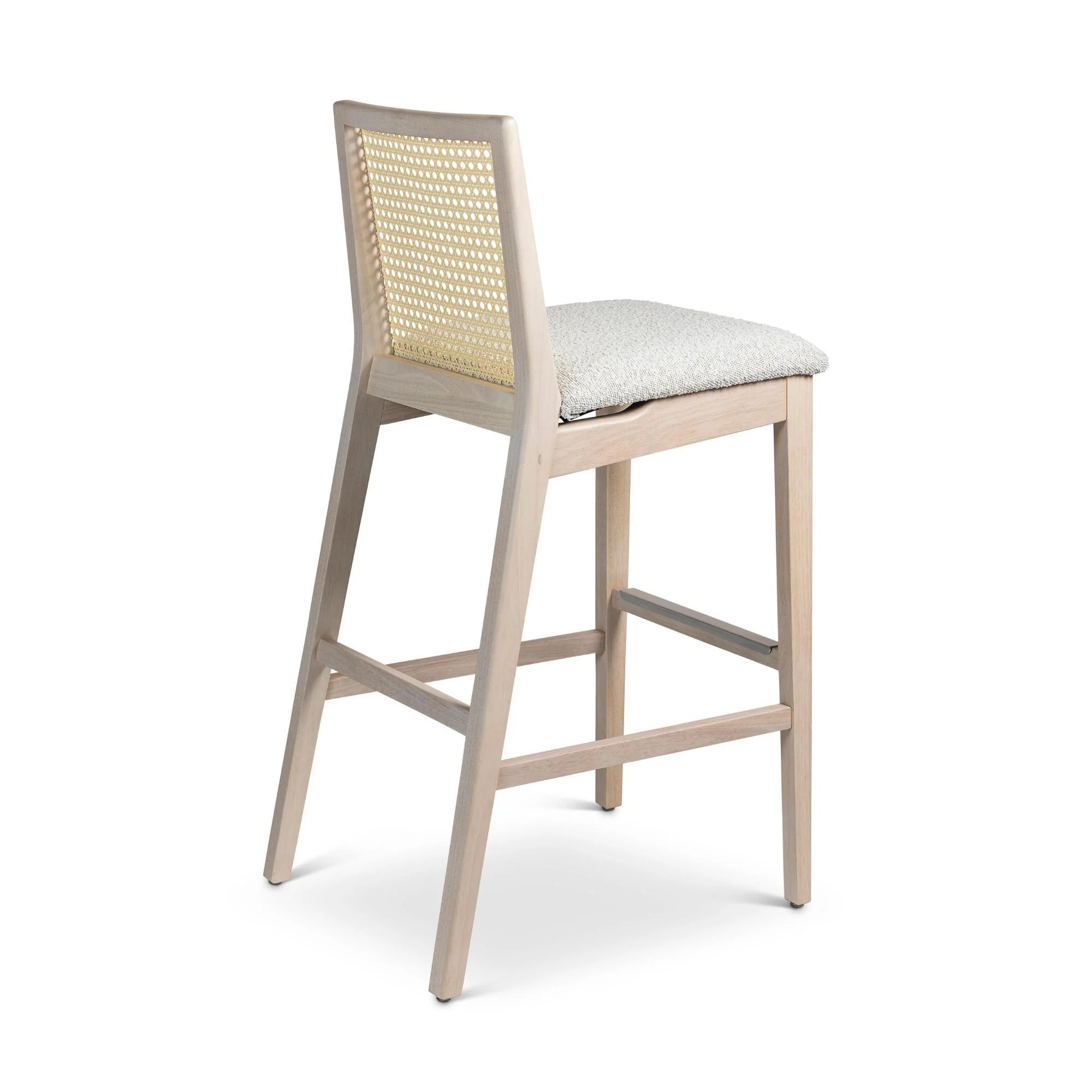 Modern Brazilian - Nardia - Cane Bar Stool - Image 10