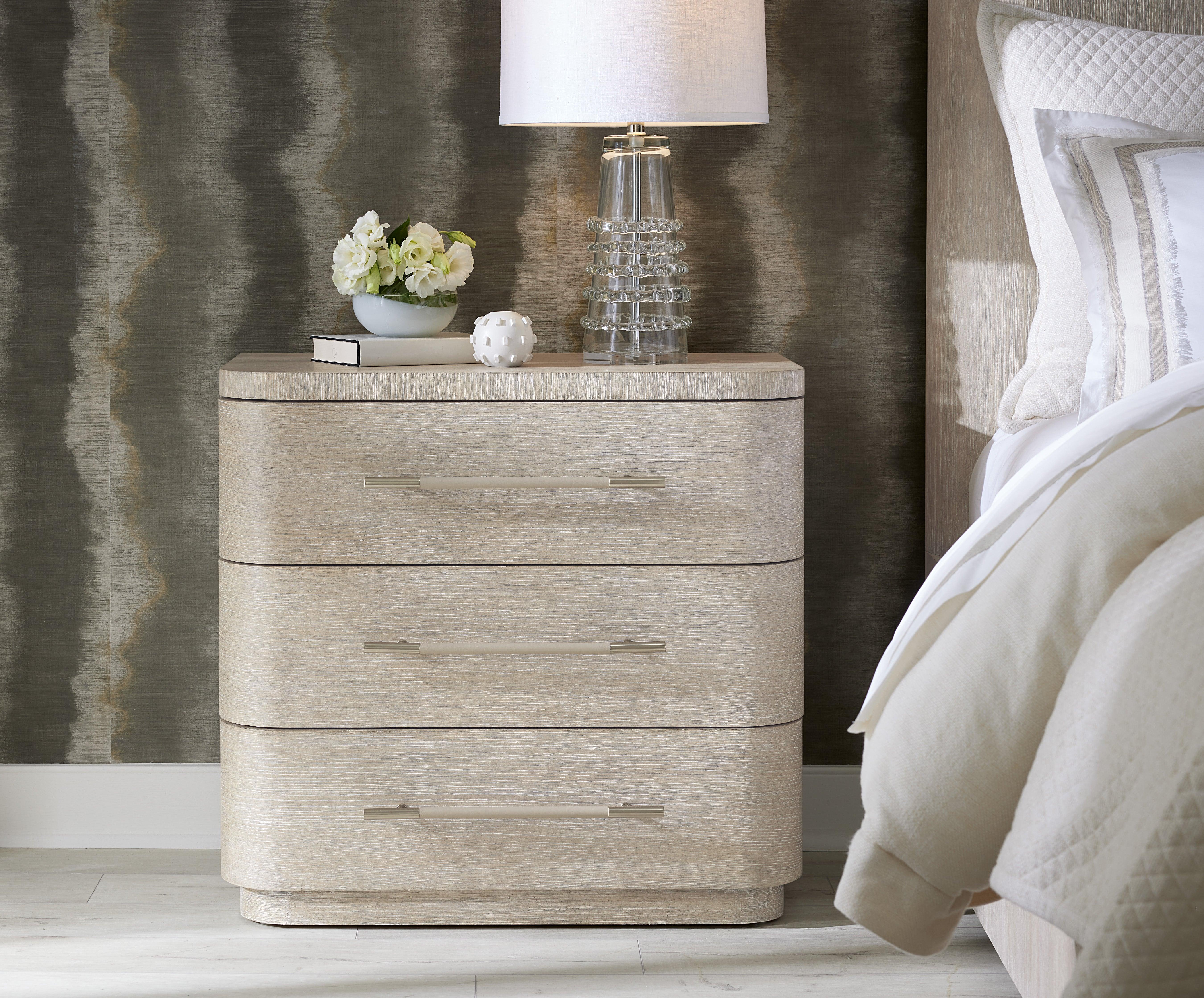 Modern Mood Three Drawer Nightstand - Image 6