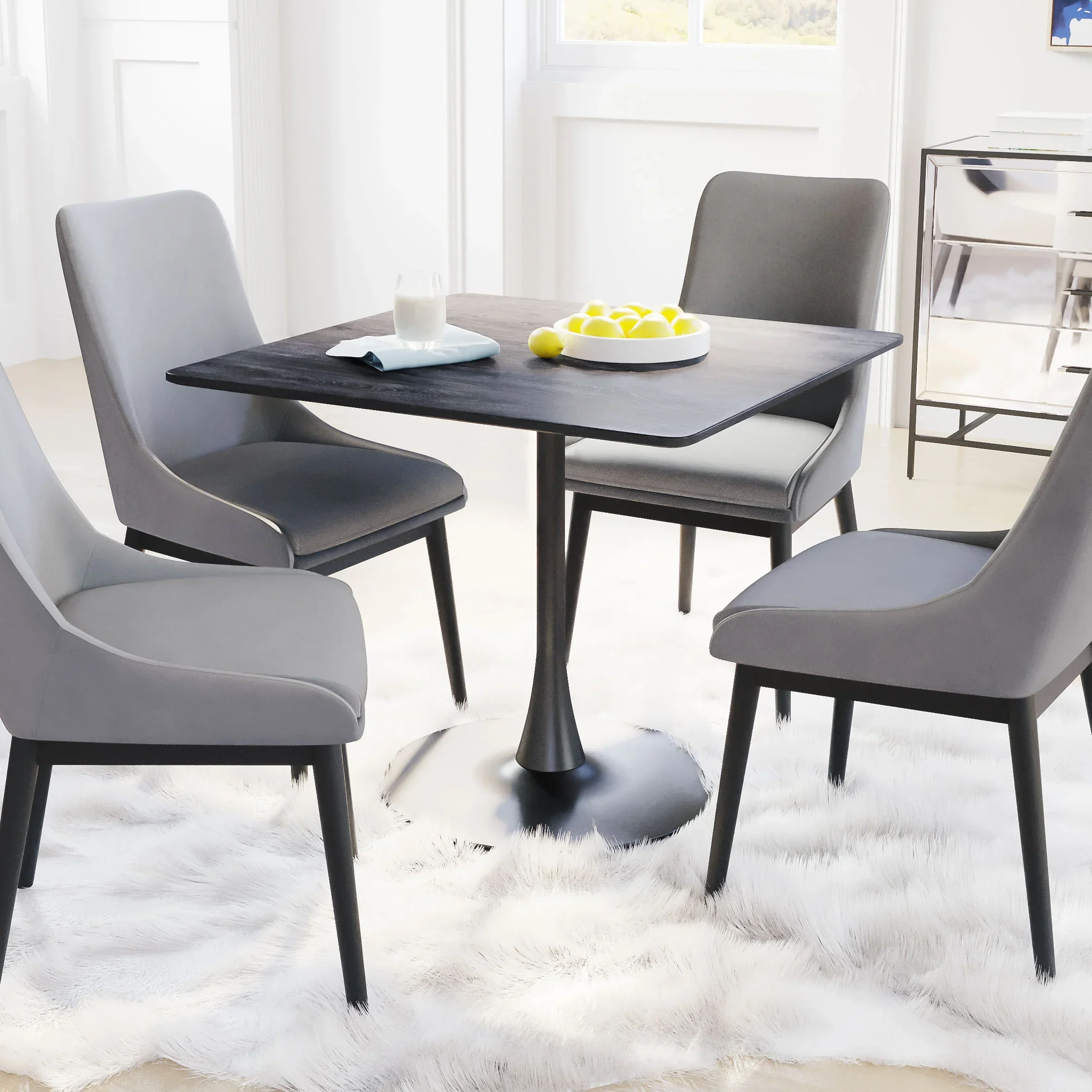 Molly Dining Table Black - Image 2