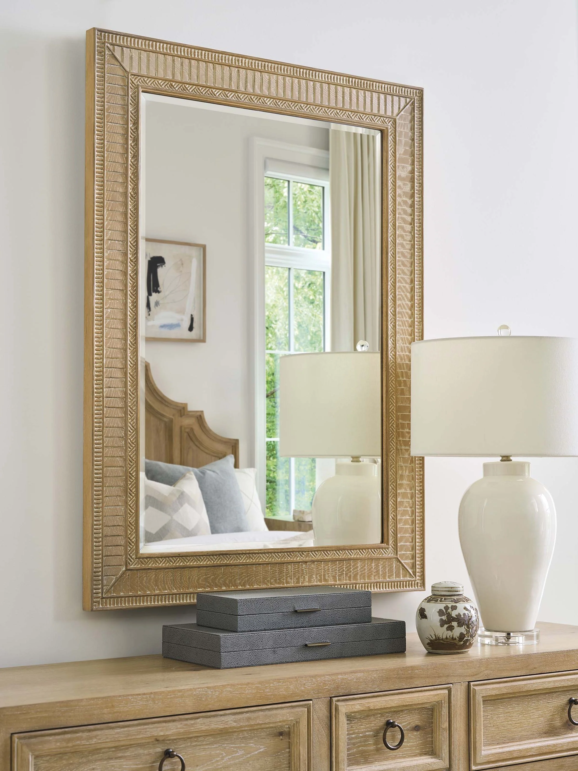 Montecito Harmon Rectangular Mirror - Image 2