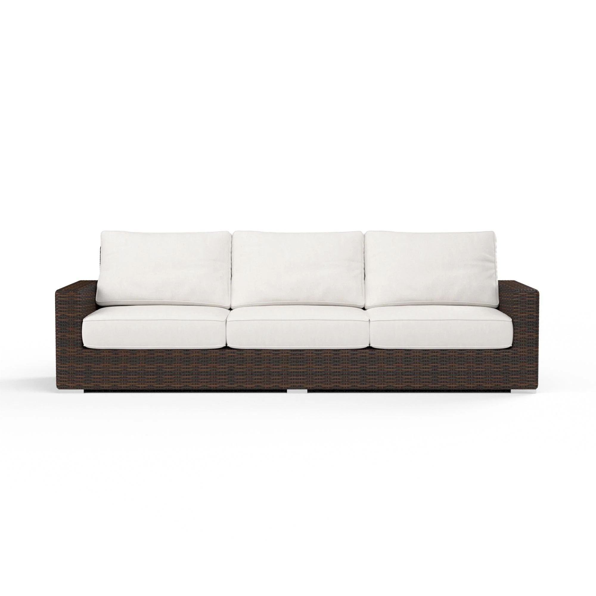 Montecito Sofa in Canvas Flax w/ Self Welt - Image 5