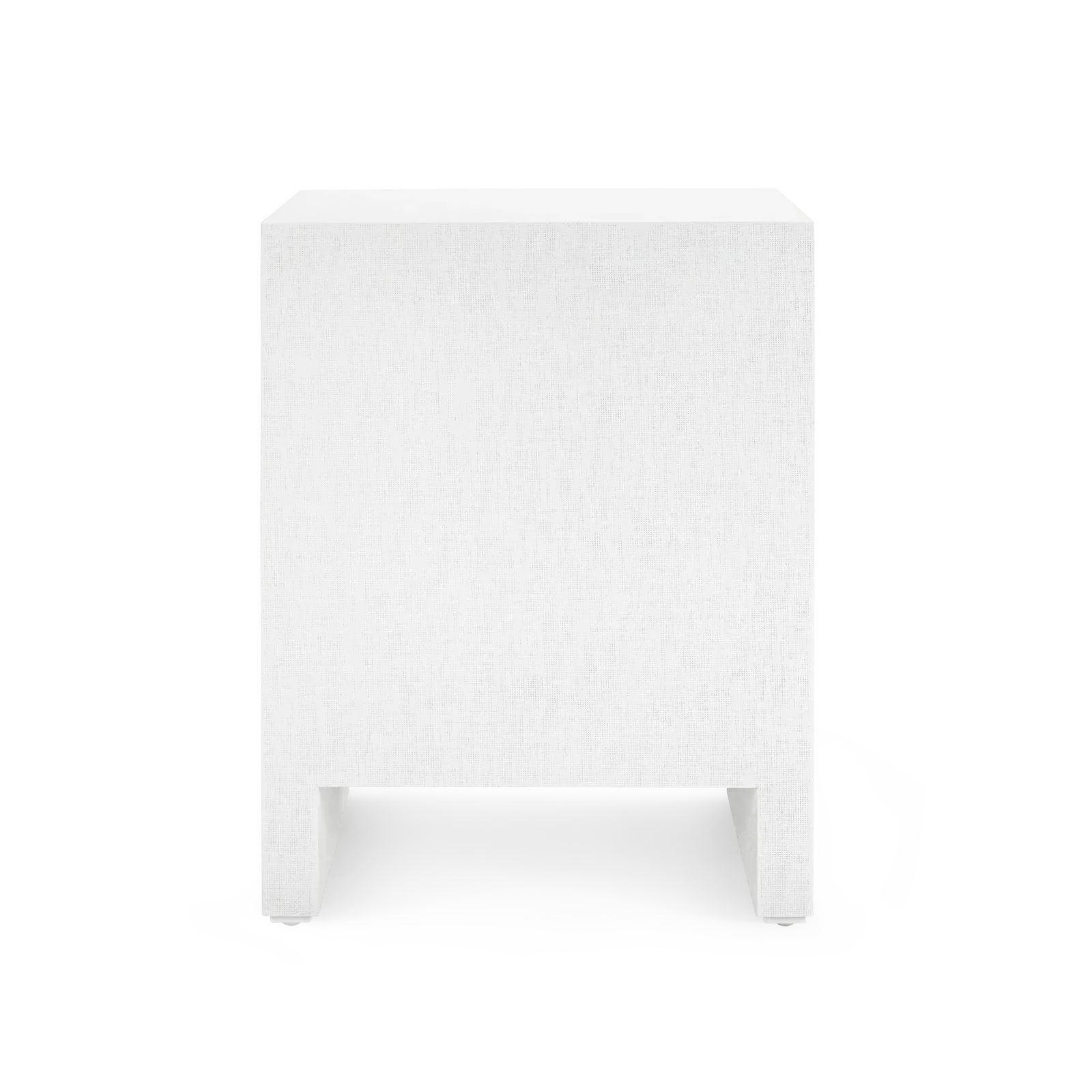 Morgan Grasscloth 3-Drawer Side Table - Image 4
