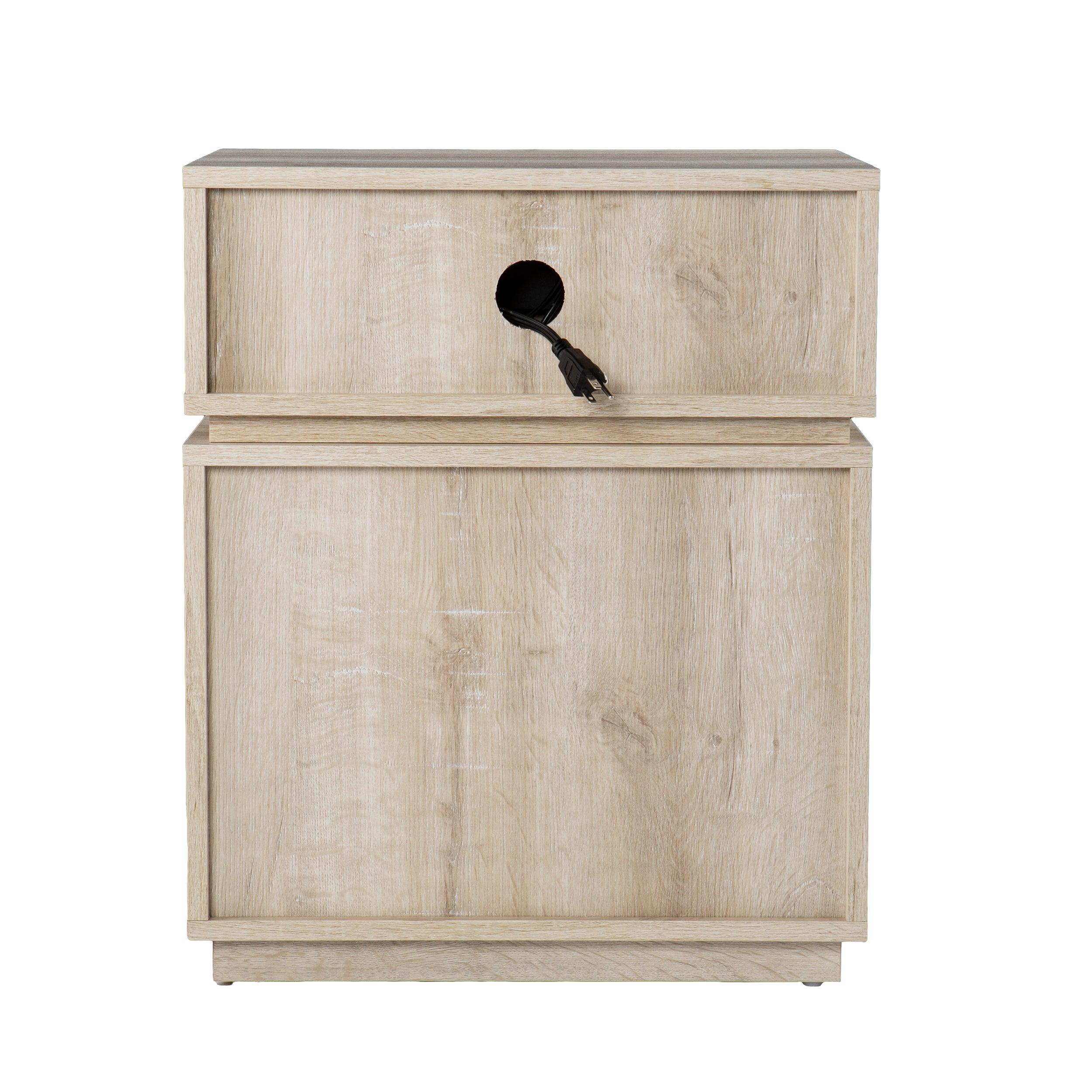 Mortayne Side Table w/ Charging Station - Image 3