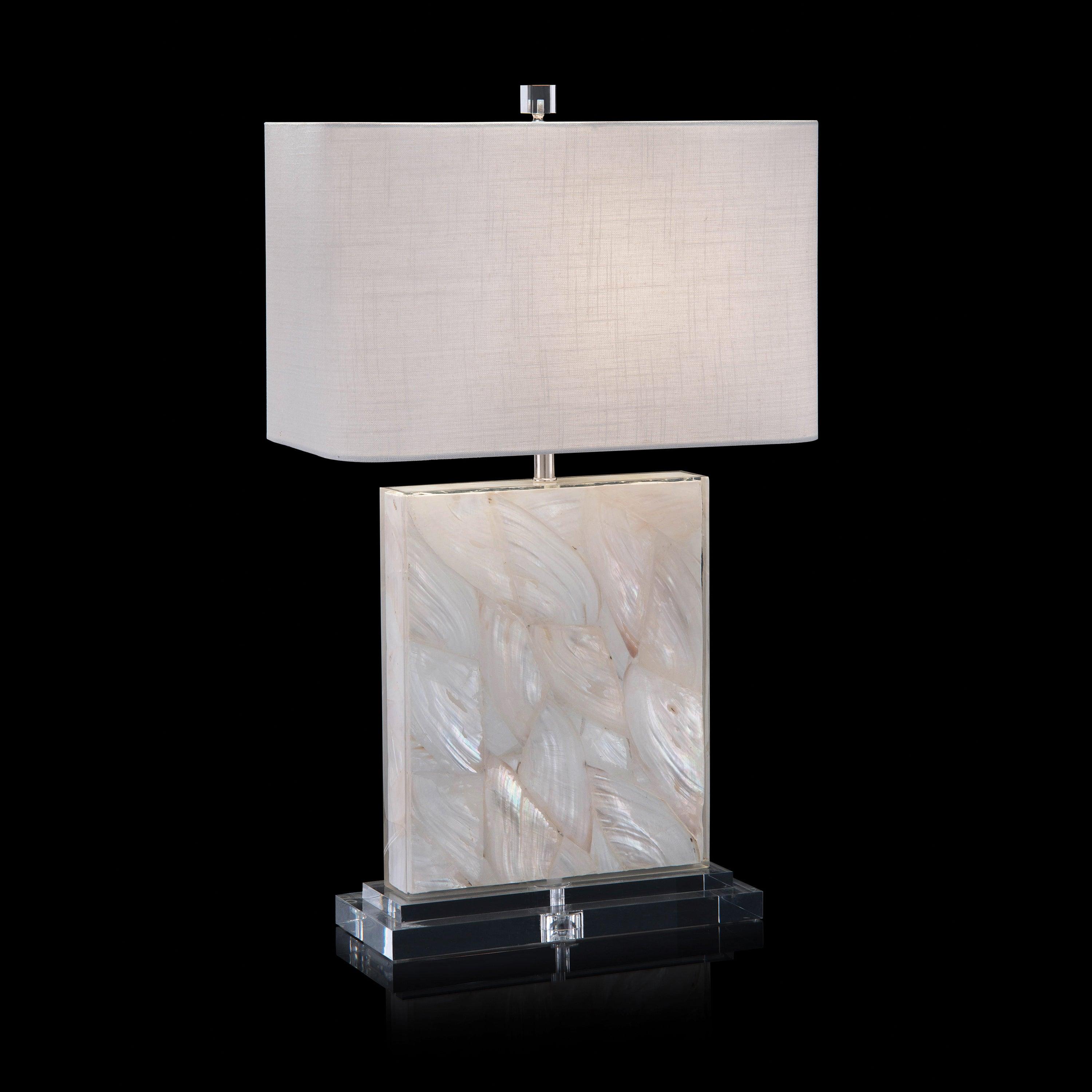 Mother-of-Pearl Table Lamp