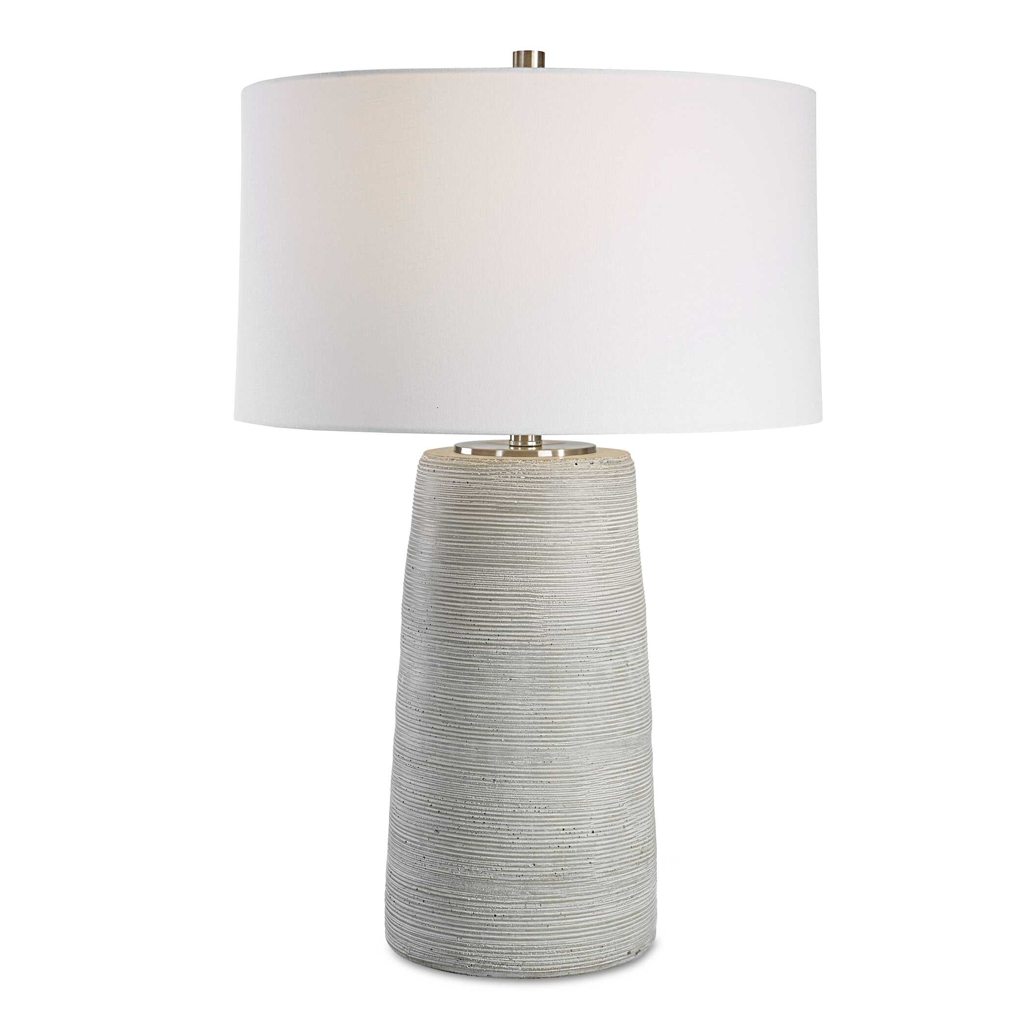 Mountainscape Ceramic Table Lamp