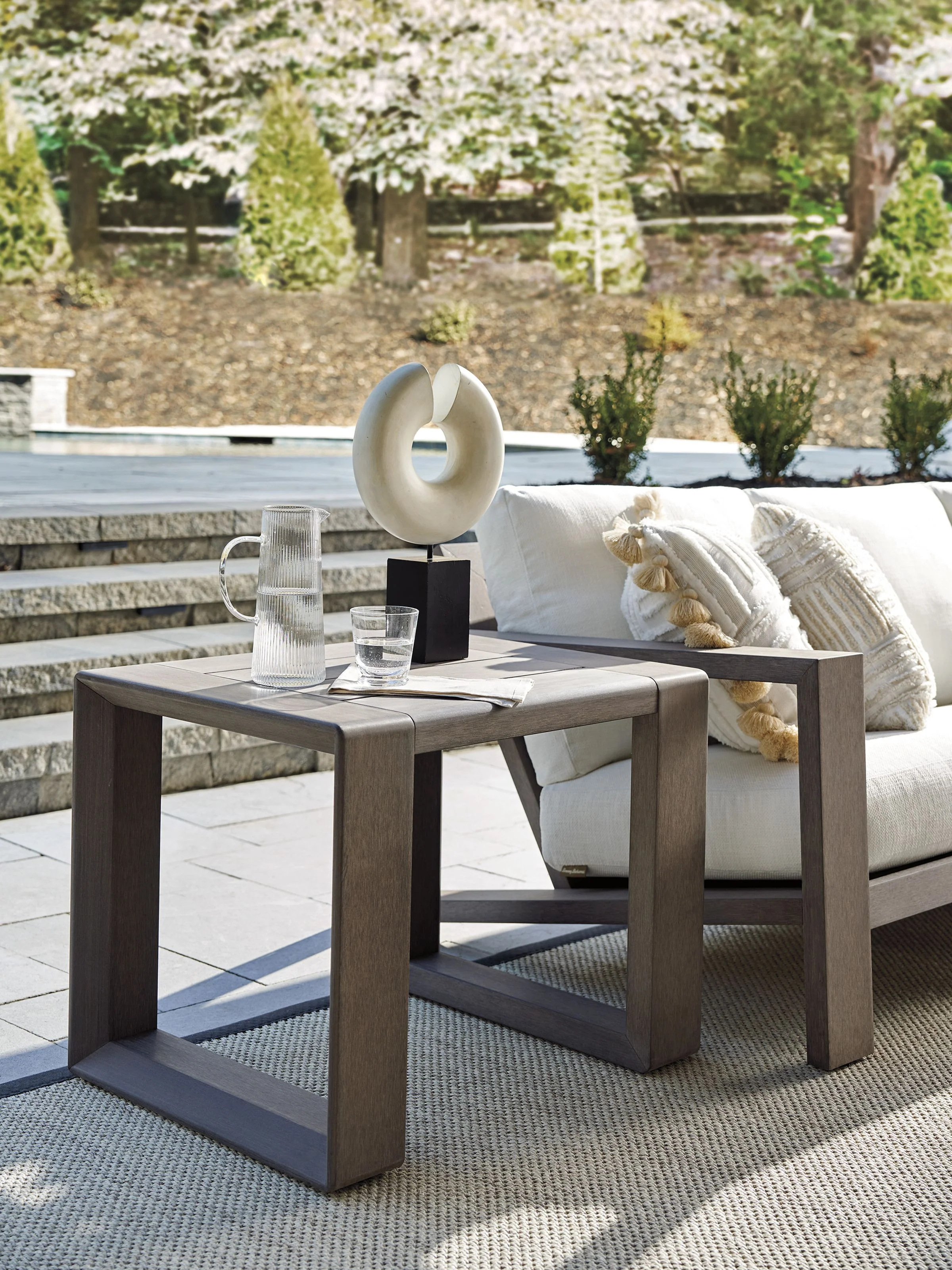 Mozambique Rectangular End Table - Image 2