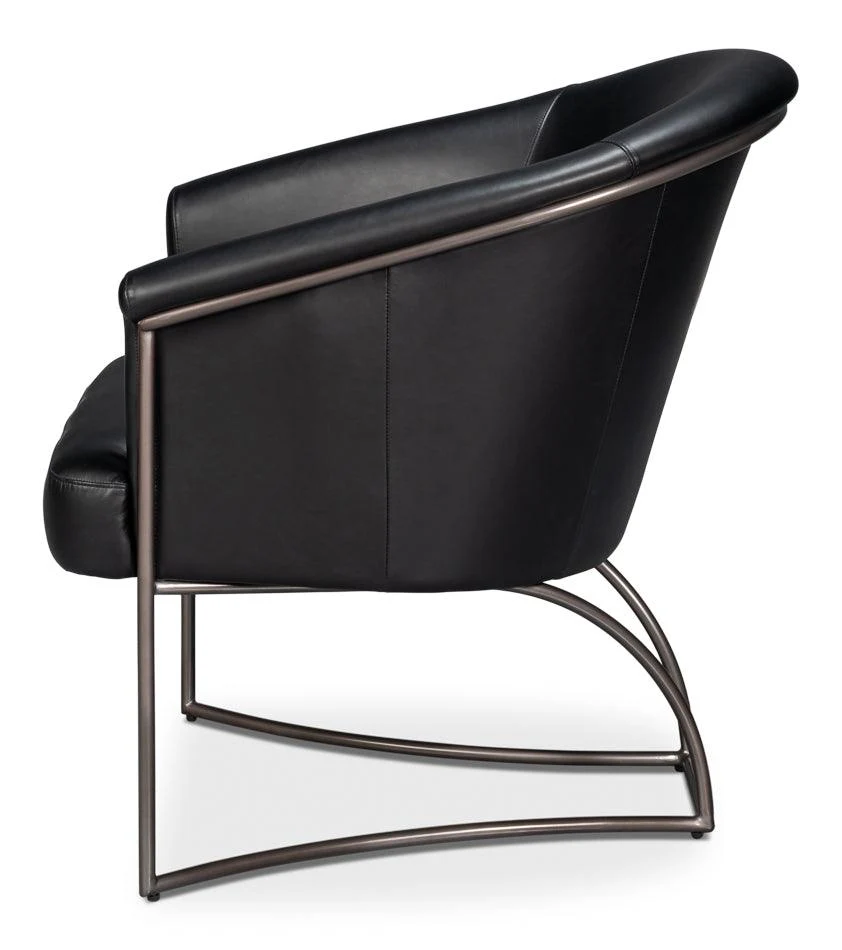 Nagel Distilled Leather Chair - Image 3