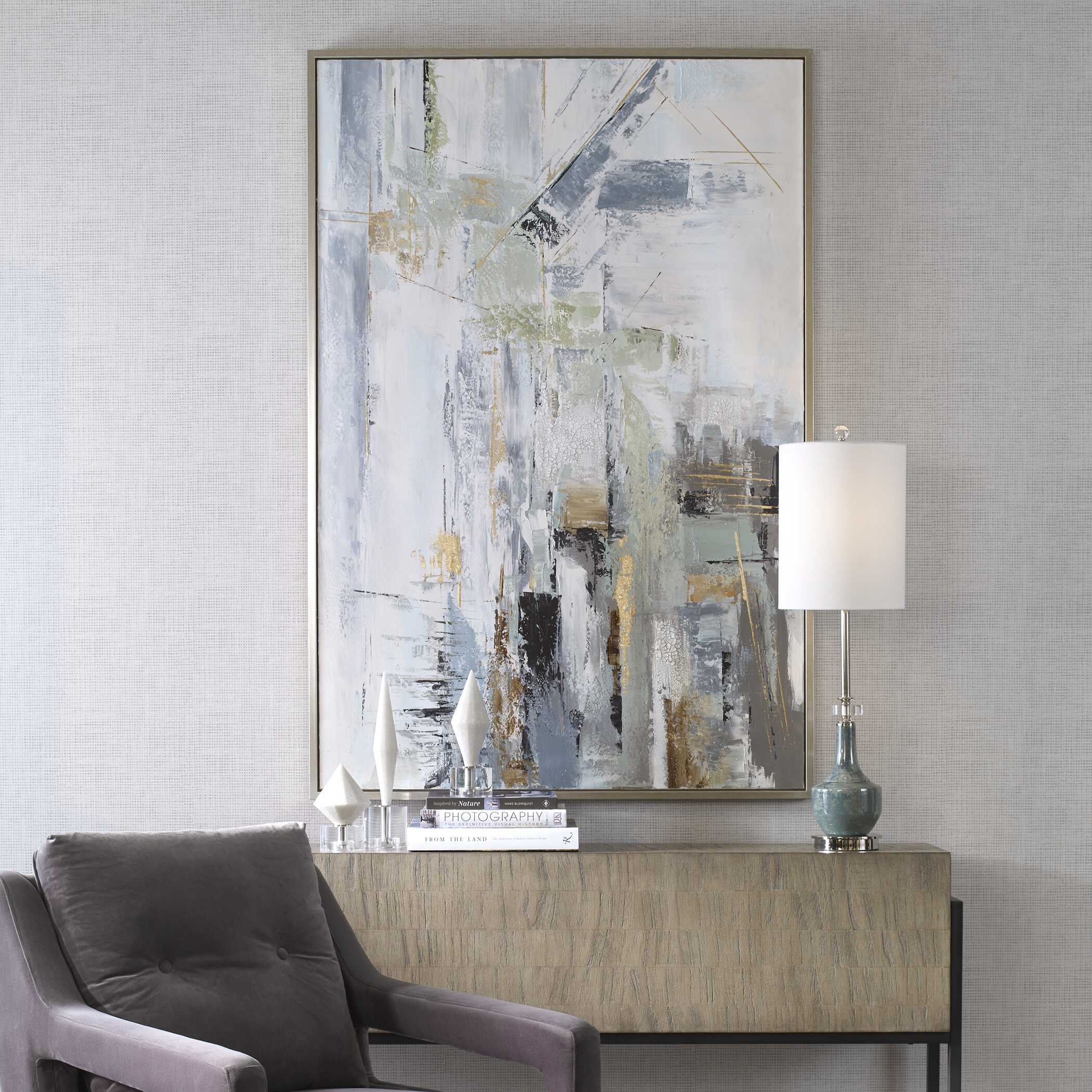 Natural Springs Hand Painted Canvas Art - Image 2