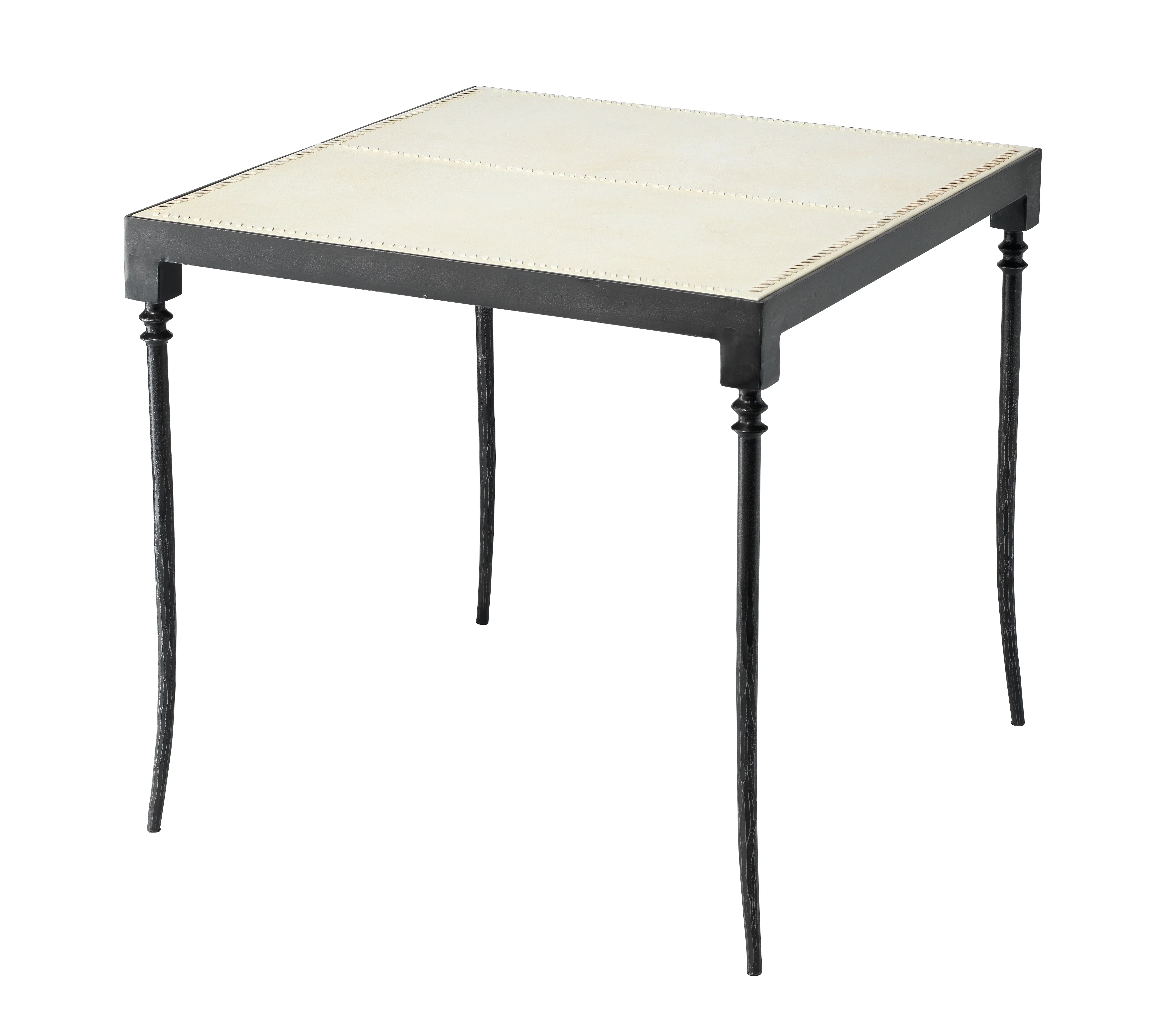 Nevado Leather Side Table