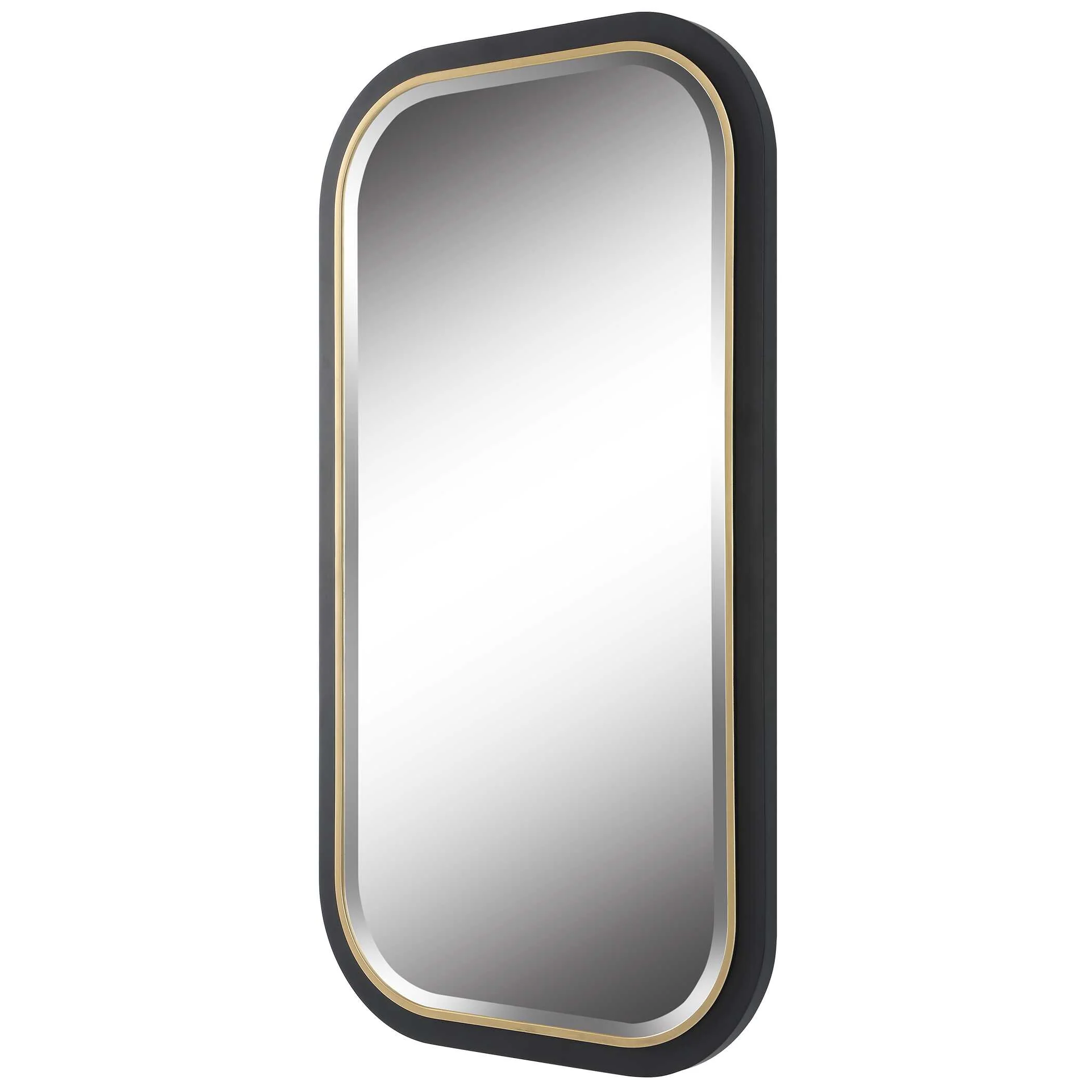 Nevaeh Curved Rectangle Mirror - Image 5