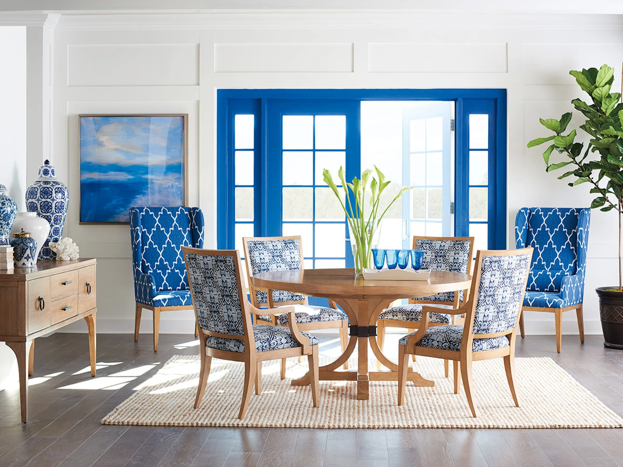 Newport Magnolia Round Dining Table - Image 2