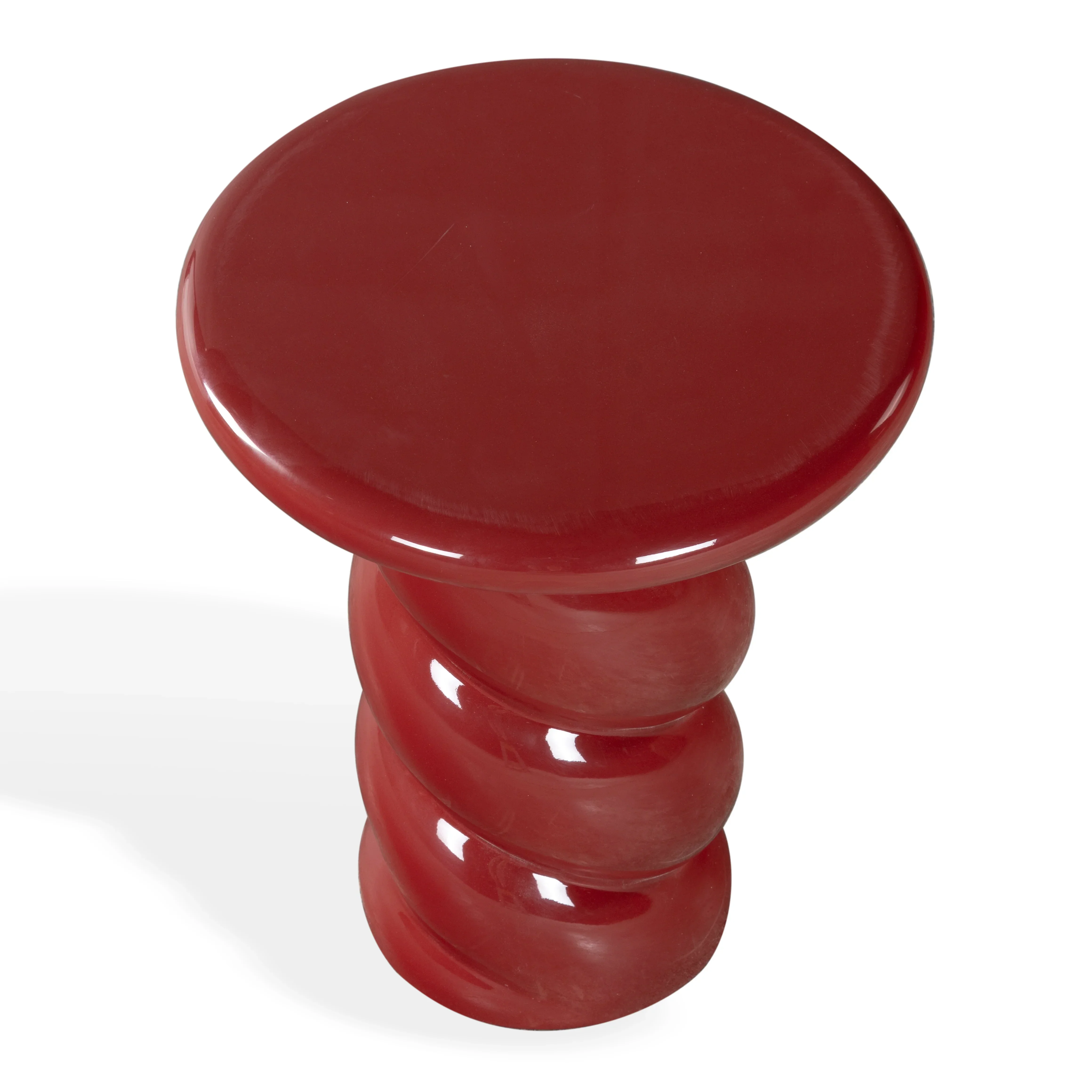 Noelly Concrete High Gloss Finish Accent Table - Image 14