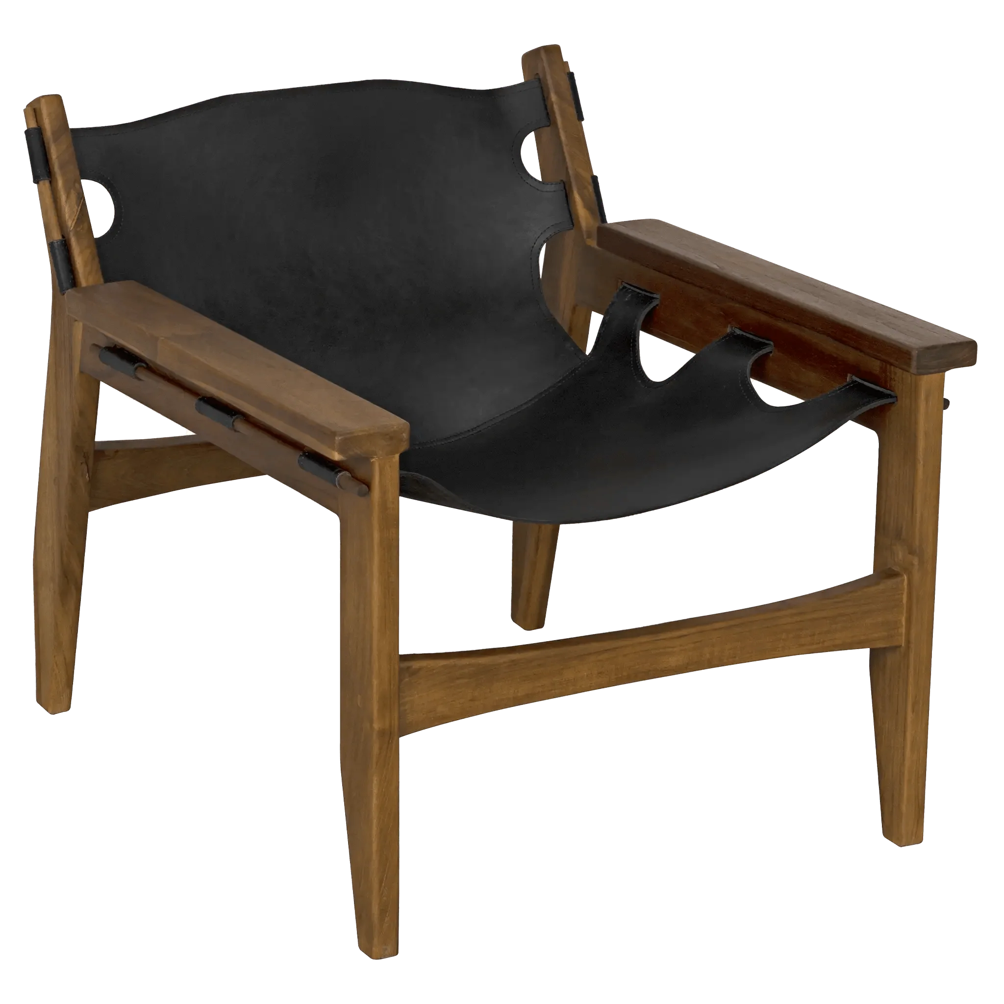 Nomo Chair, Teak with Leather