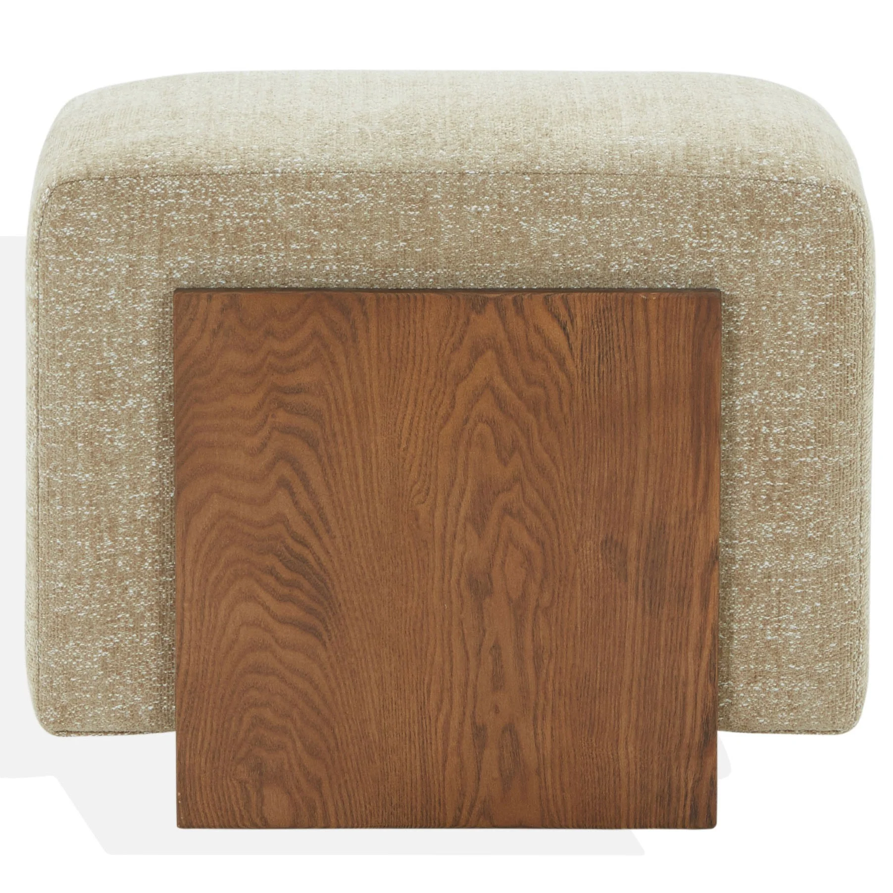 Norabeth Chenille Ottoman - Image 21