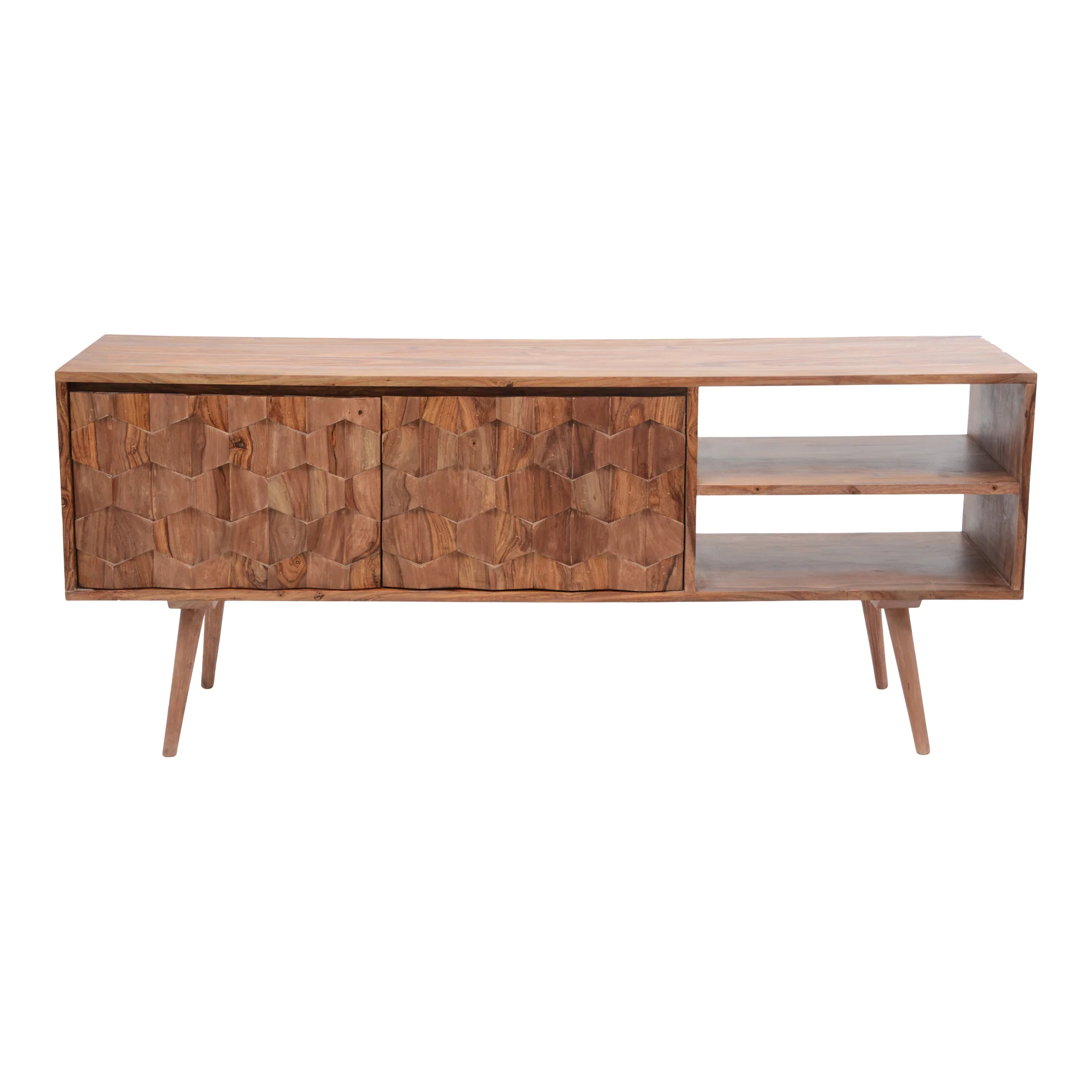O2 Tv Cabinet Brown - Image 3